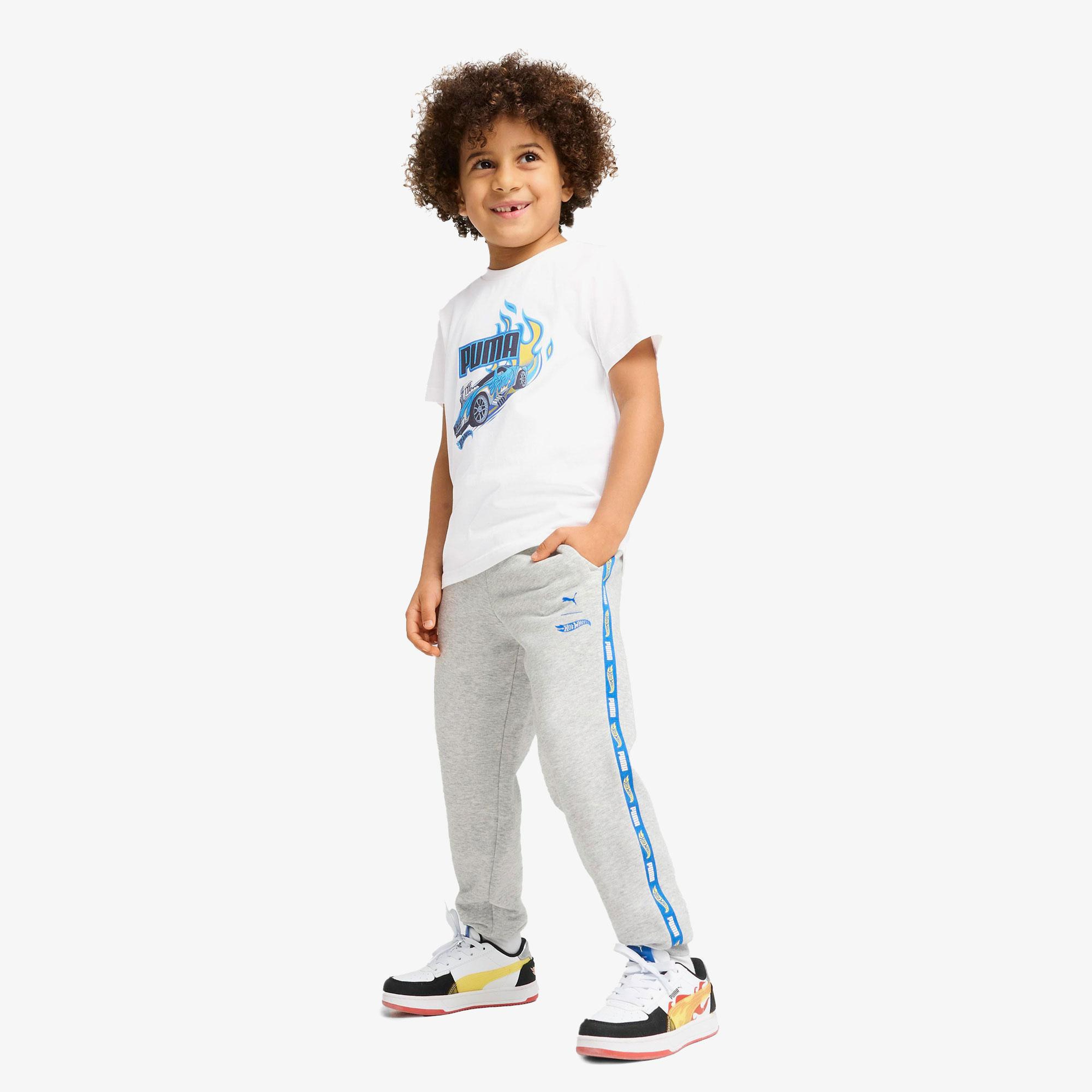 Puma X Hot Wheels Çocuk Beyaz T-Shirt