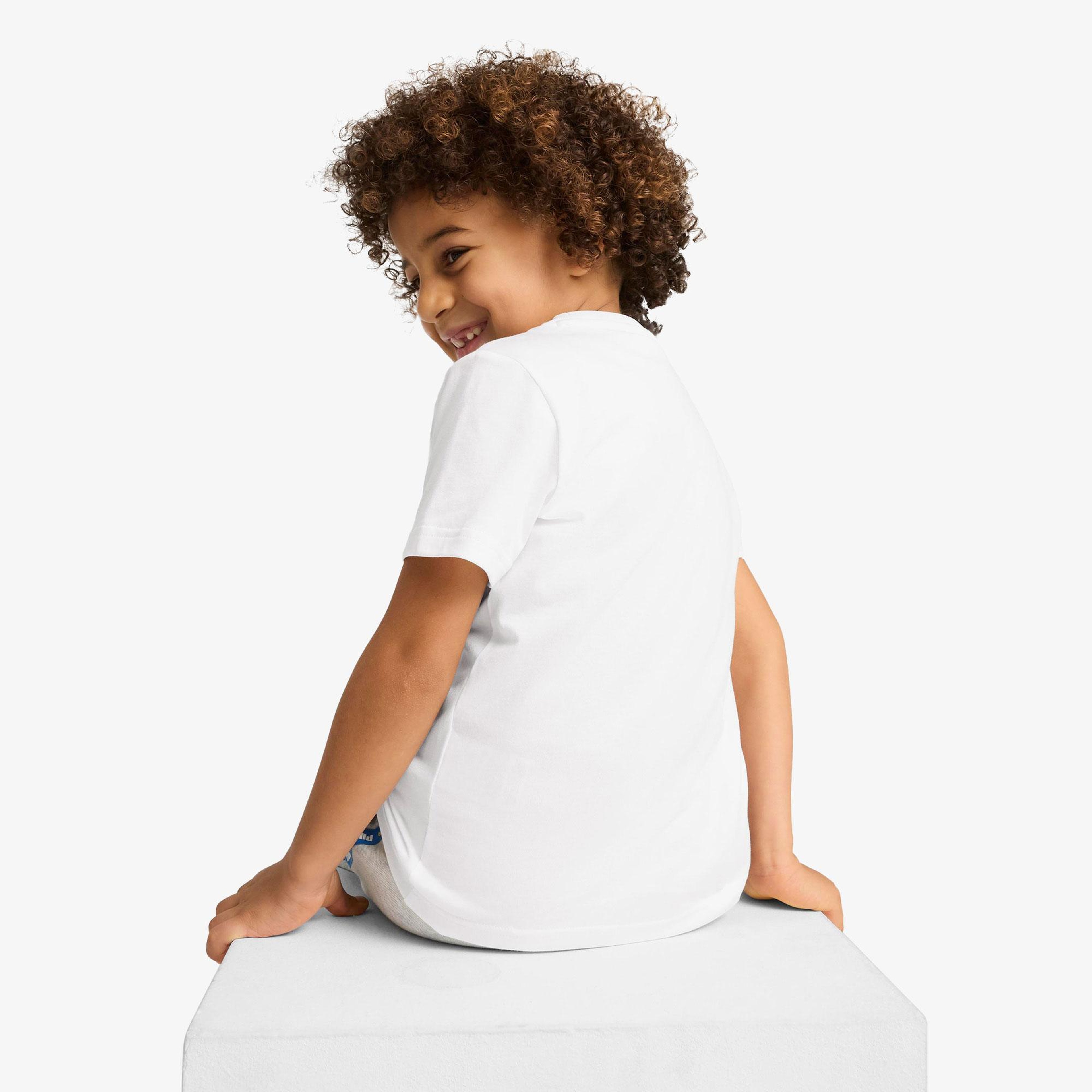 Puma X Hot Wheels Çocuk Beyaz T-Shirt