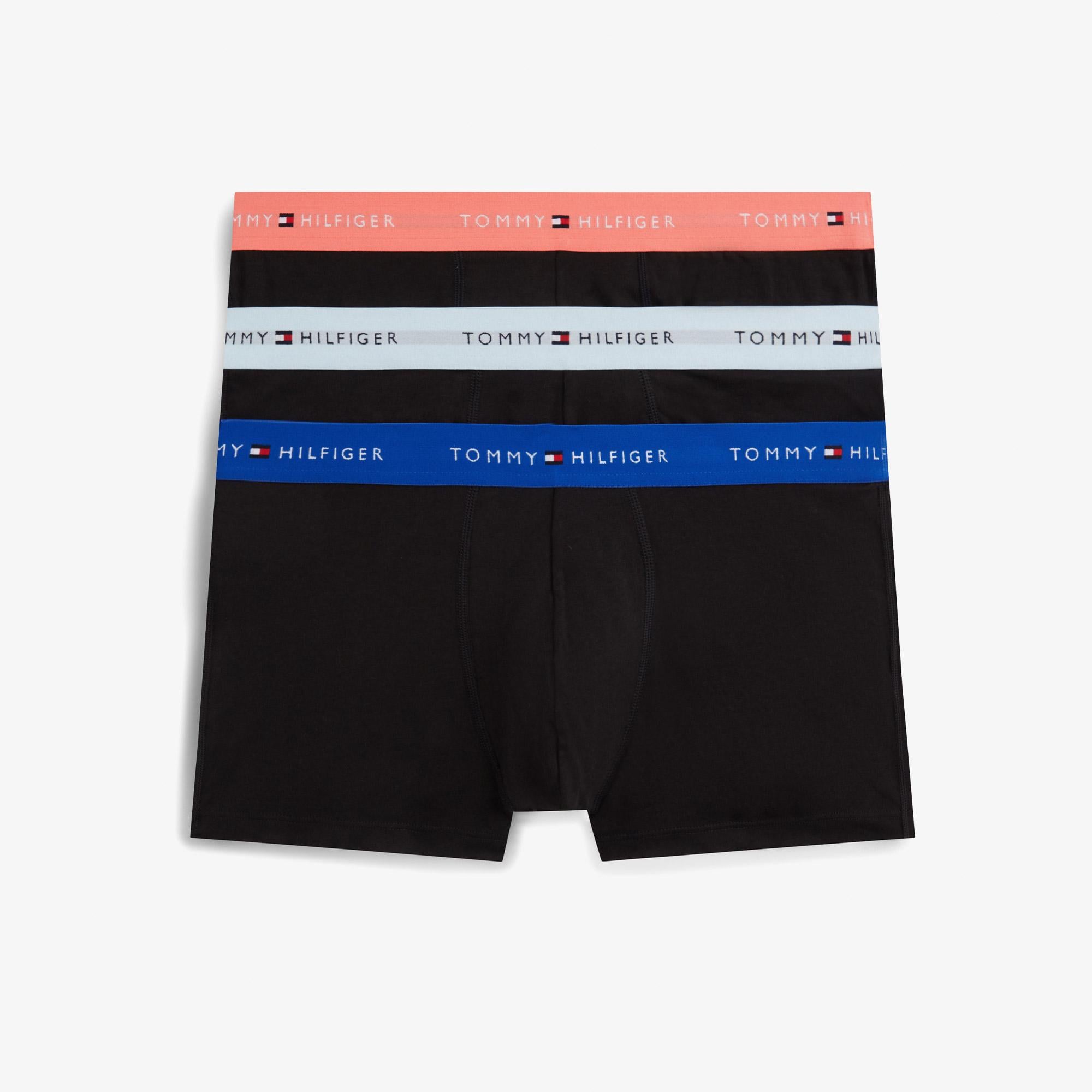 Tommy Hilfiger Signature Erkek Mavi Boxer