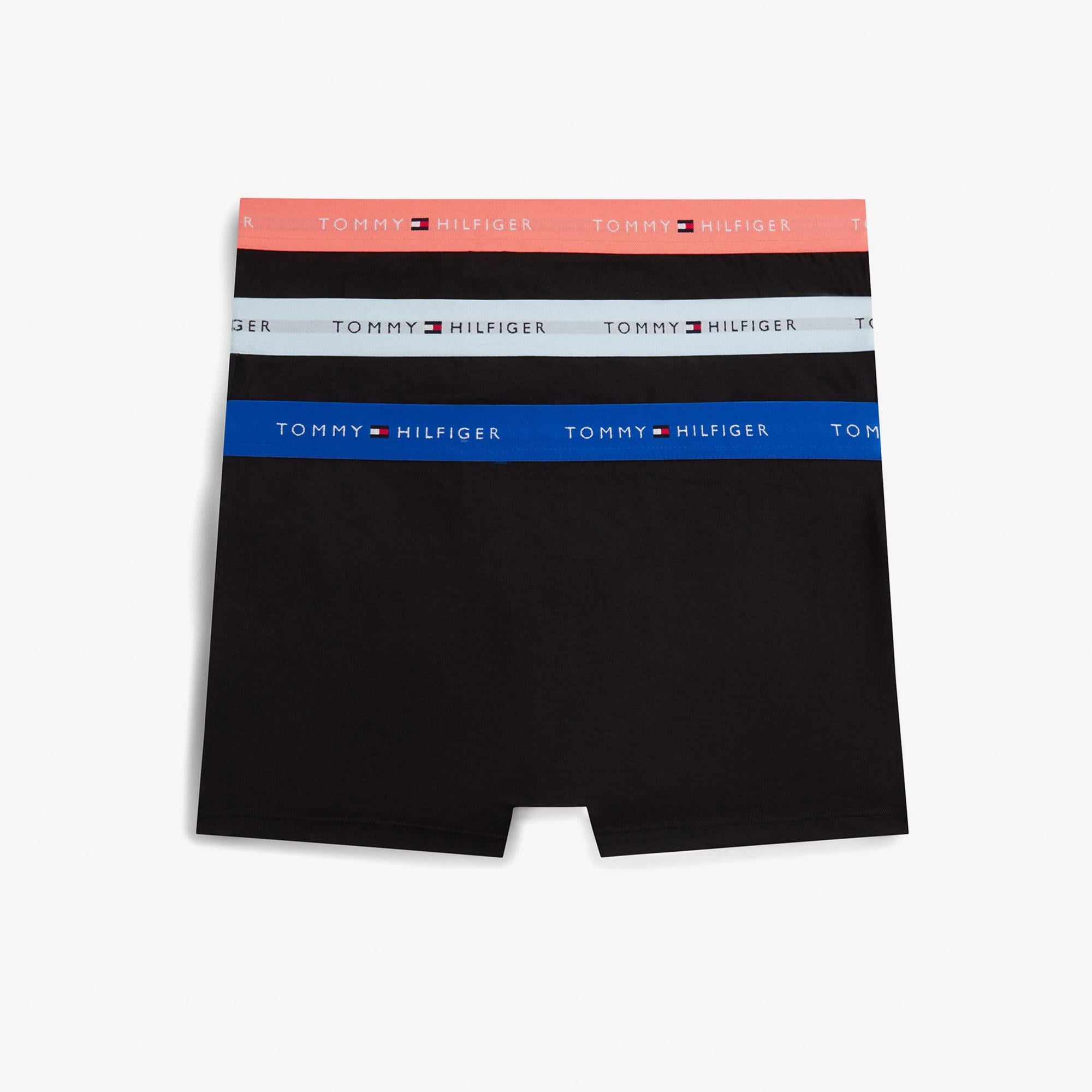 Tommy Hilfiger Signature Erkek Mavi Boxer