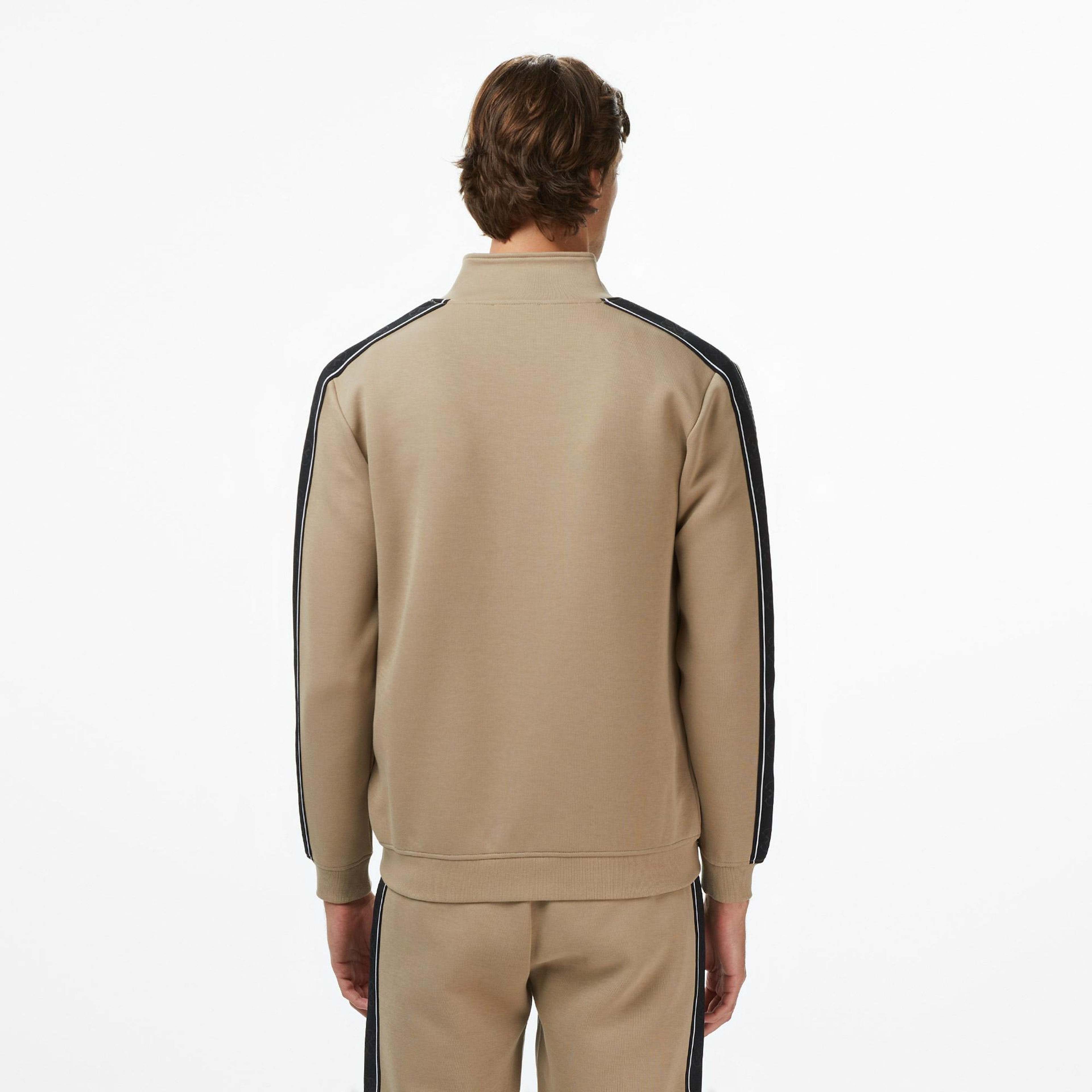 Guess Mickey Erkek Bej Sweatshirt