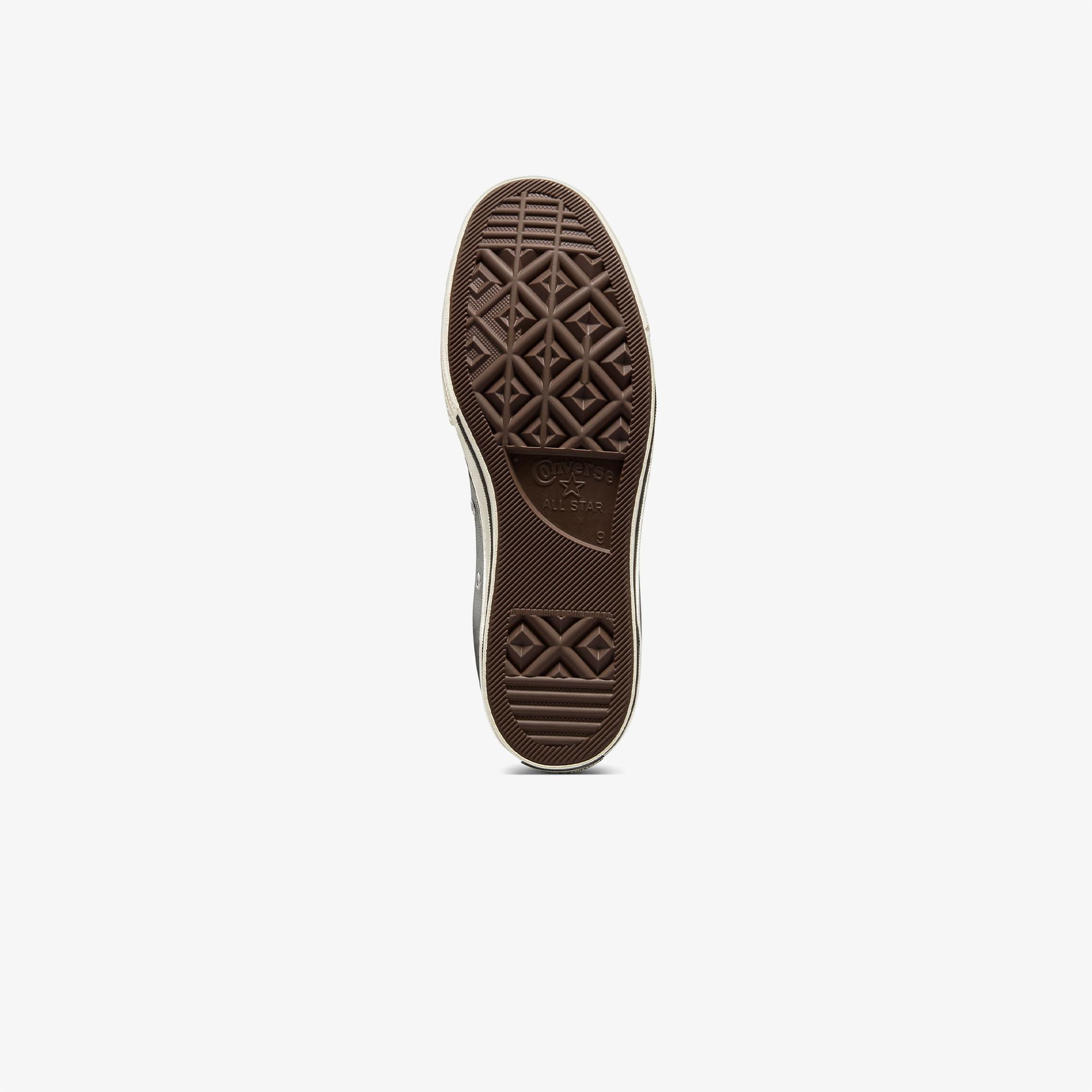 Converse Chuck 70 Unisex Gri Deri Sneaker
