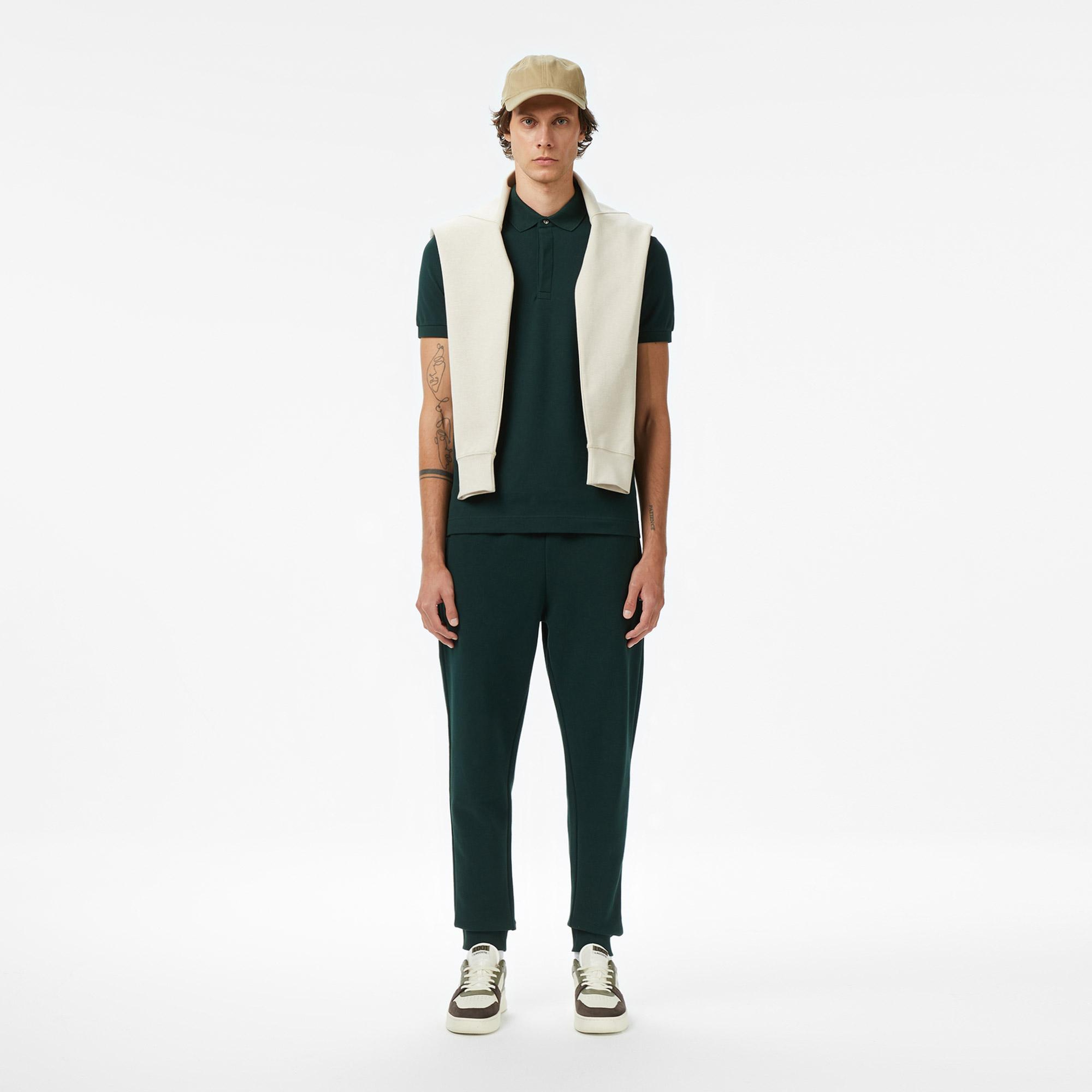 Erkek Regular Fit Koyu Yeşil Paris Polo