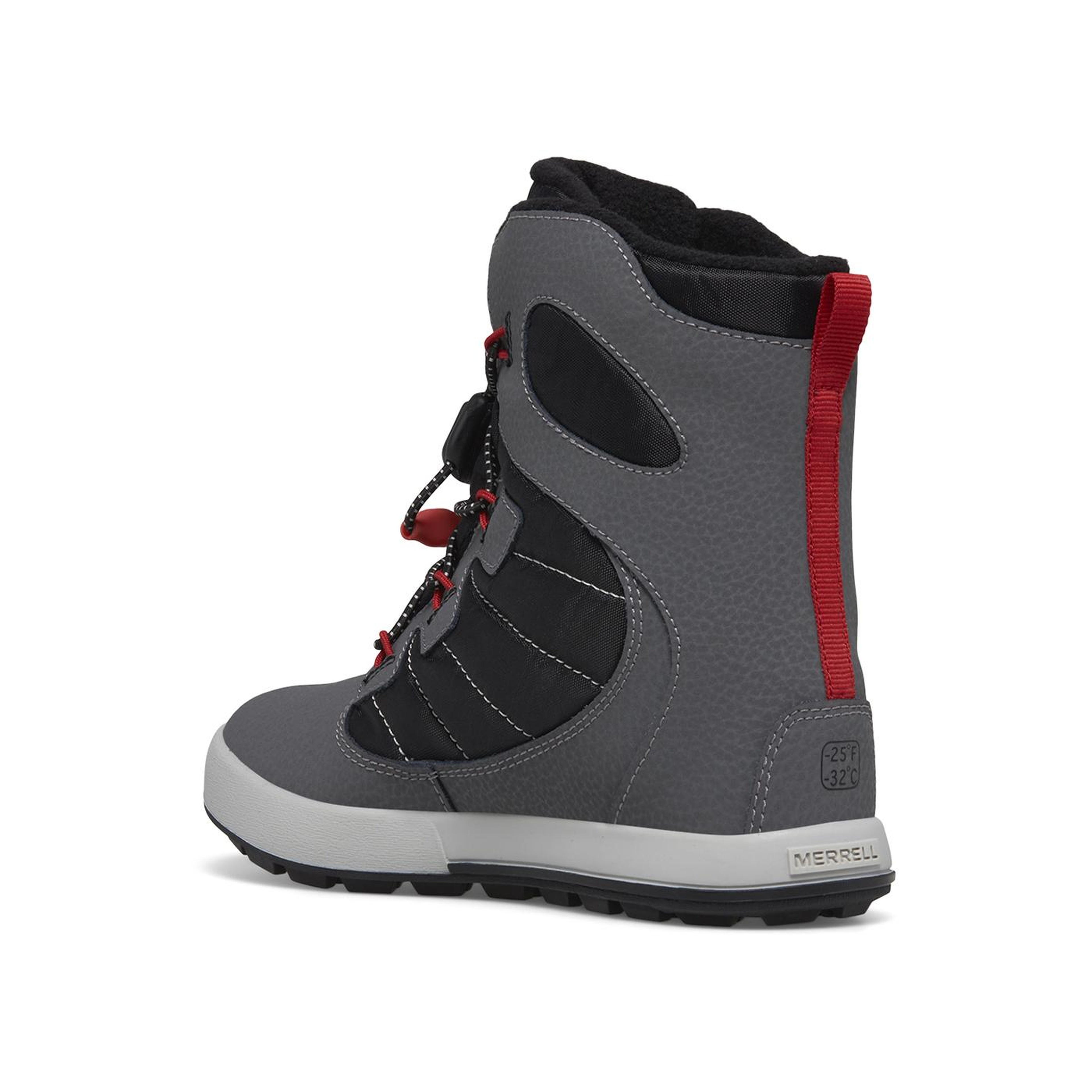 Merrell Snow Bank 40 Waterproof Erkek Çocuk Gri Bot