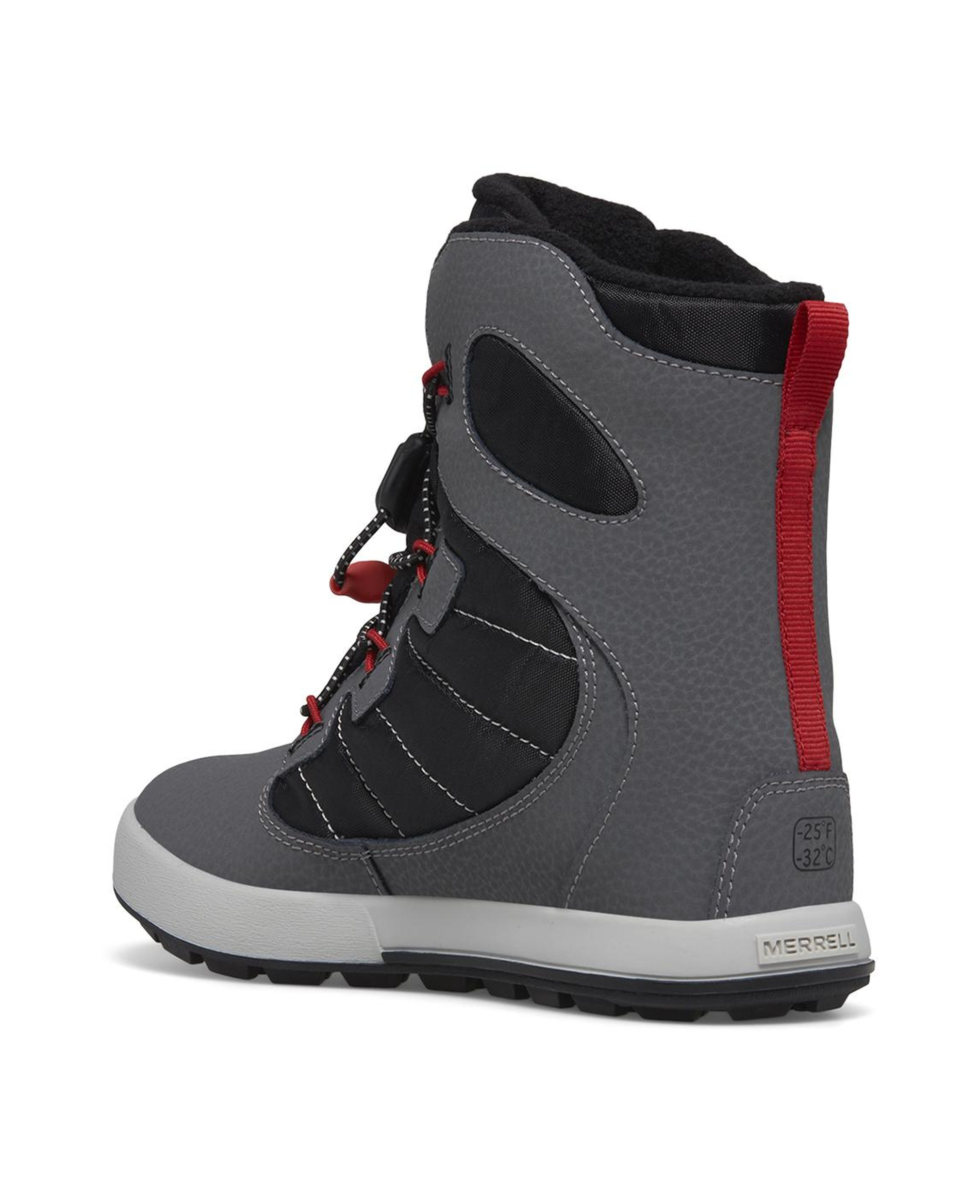 Merrell Snow Bank 40 Waterproof Erkek Çocuk Gri Bot
