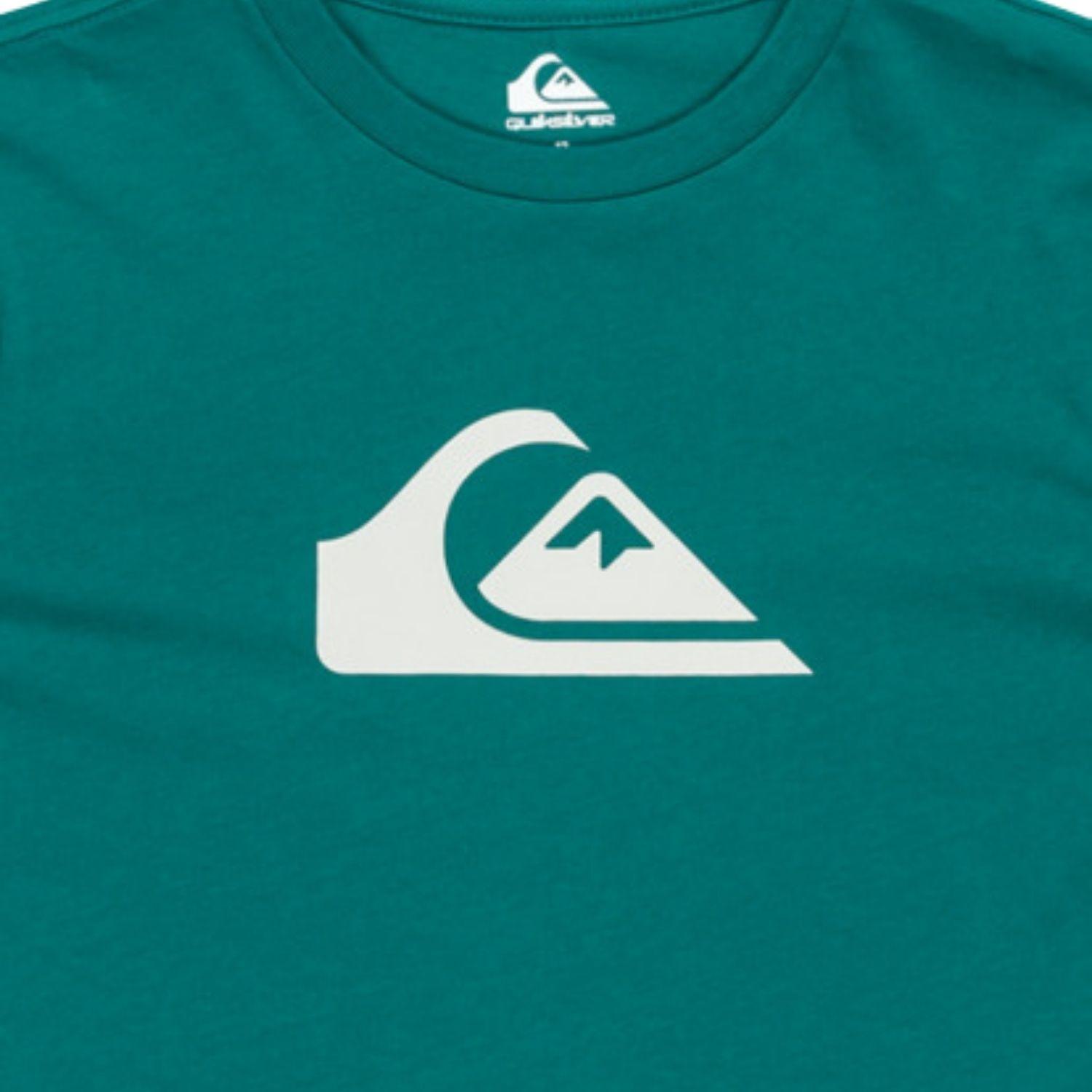 Quiksilver Ev Comp Logo Erkek Çocuk Yeşil Tişört