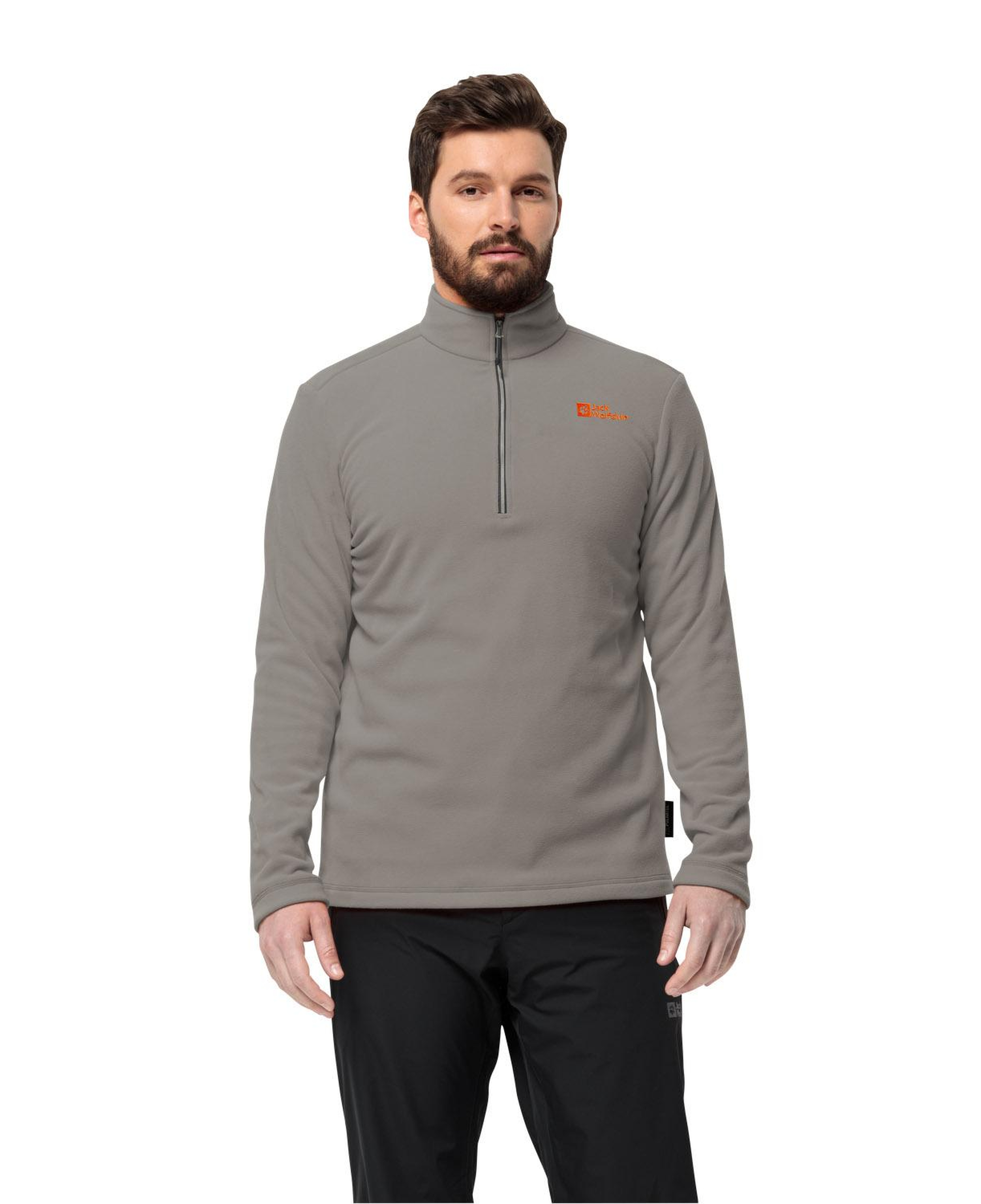 Jack Wolfskin Taunus Hz Erkek Gri Polar