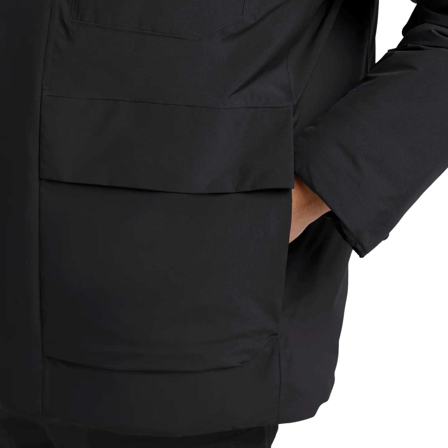Jack Wolfskin Brandenburger Erkek Siyah Outdoor Ceketi