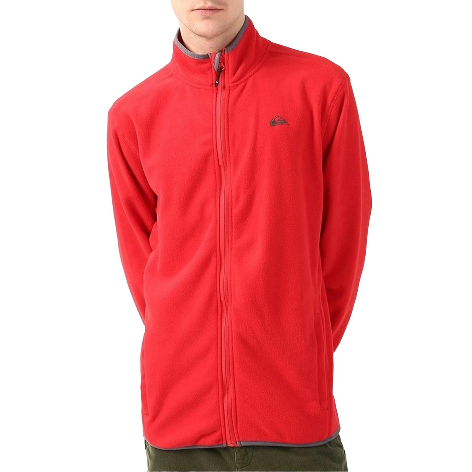 Quiksilver Mission Fz Erkek Kırmızı Polar Ceket