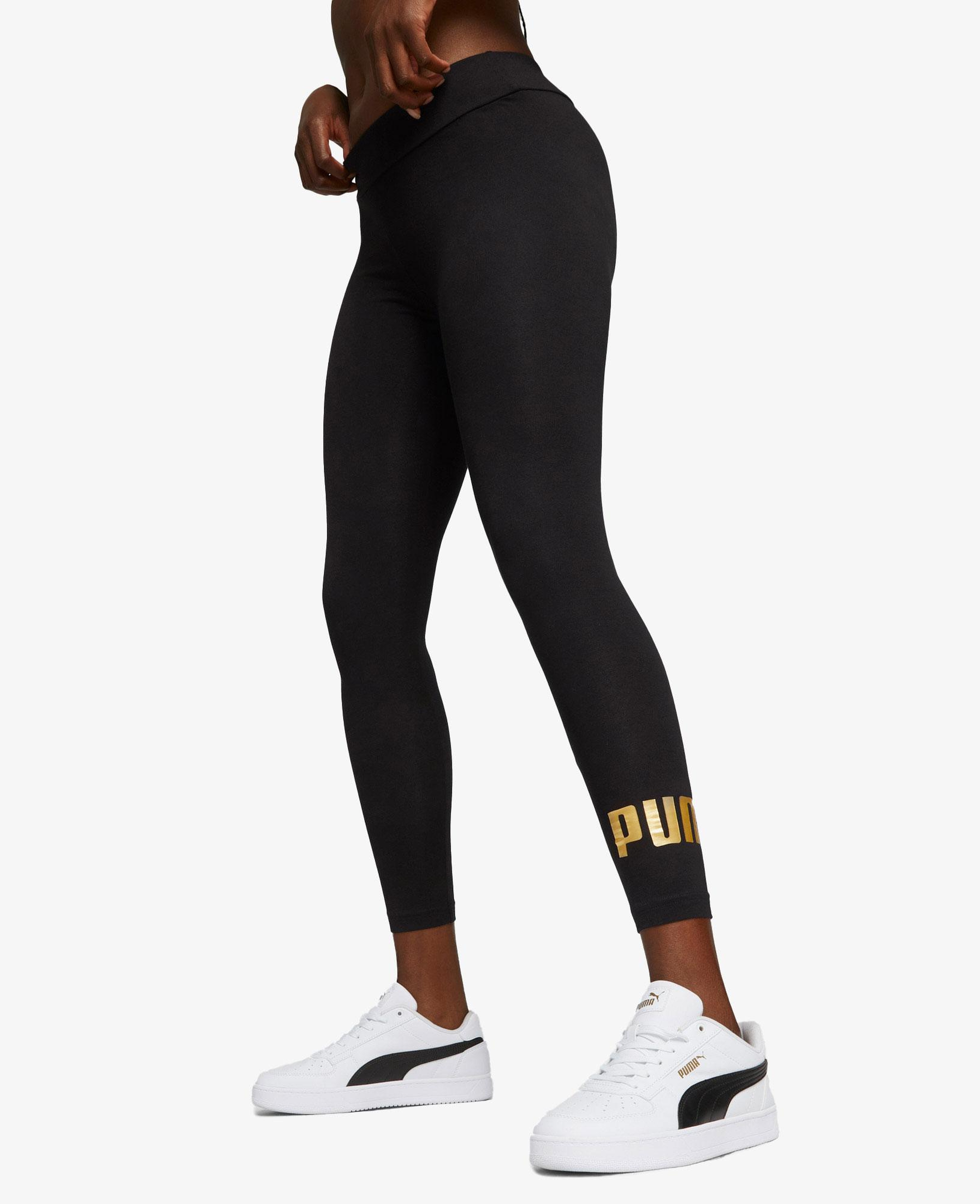 Puma Essentials +Metallic Kadın Siyah Tayt
