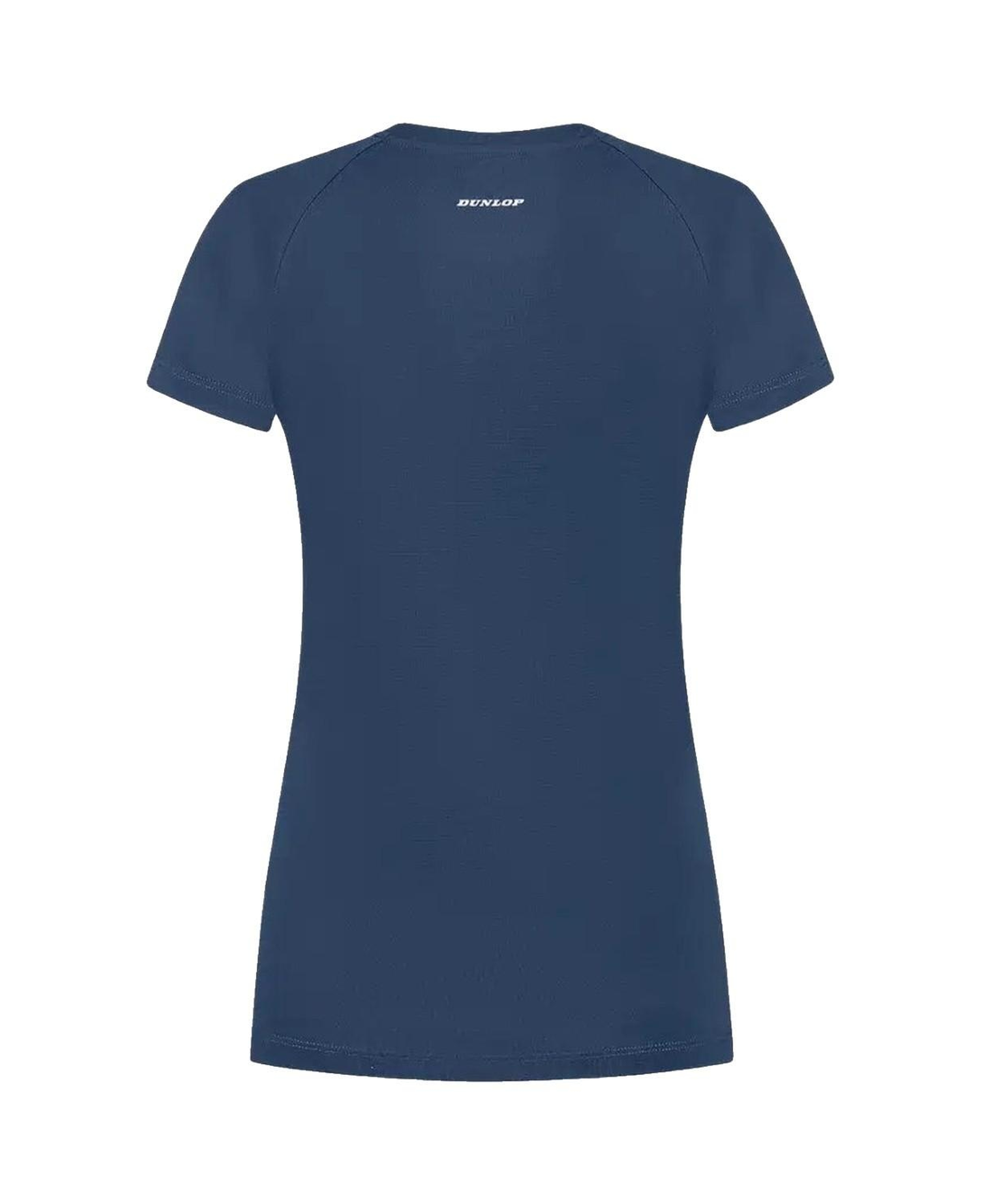 Dunlop D Ap Club Ladies Crew Kadın Mavi Tişört