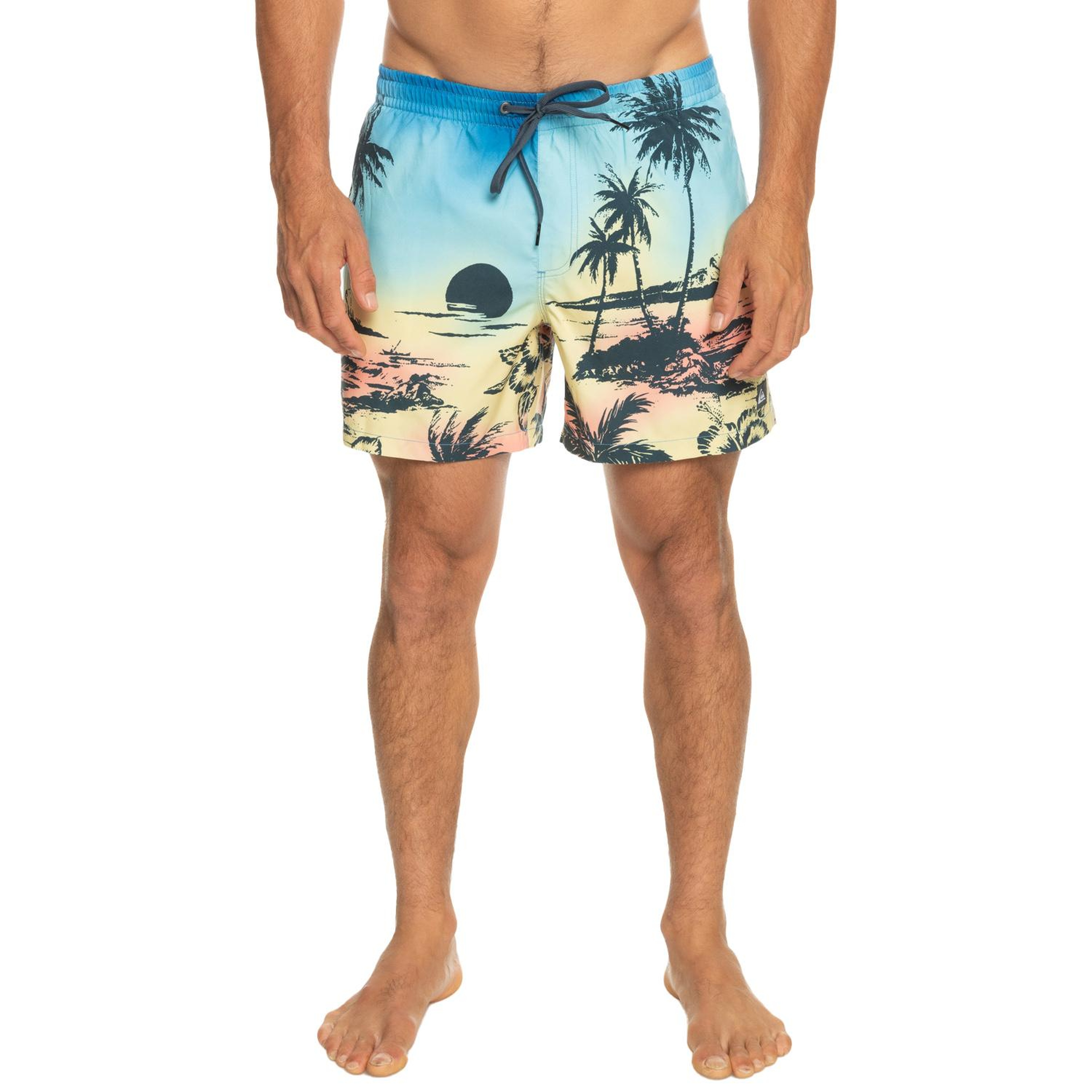 Quiksilver Paradise 15 Jamv Erkek Sarı Volley Short