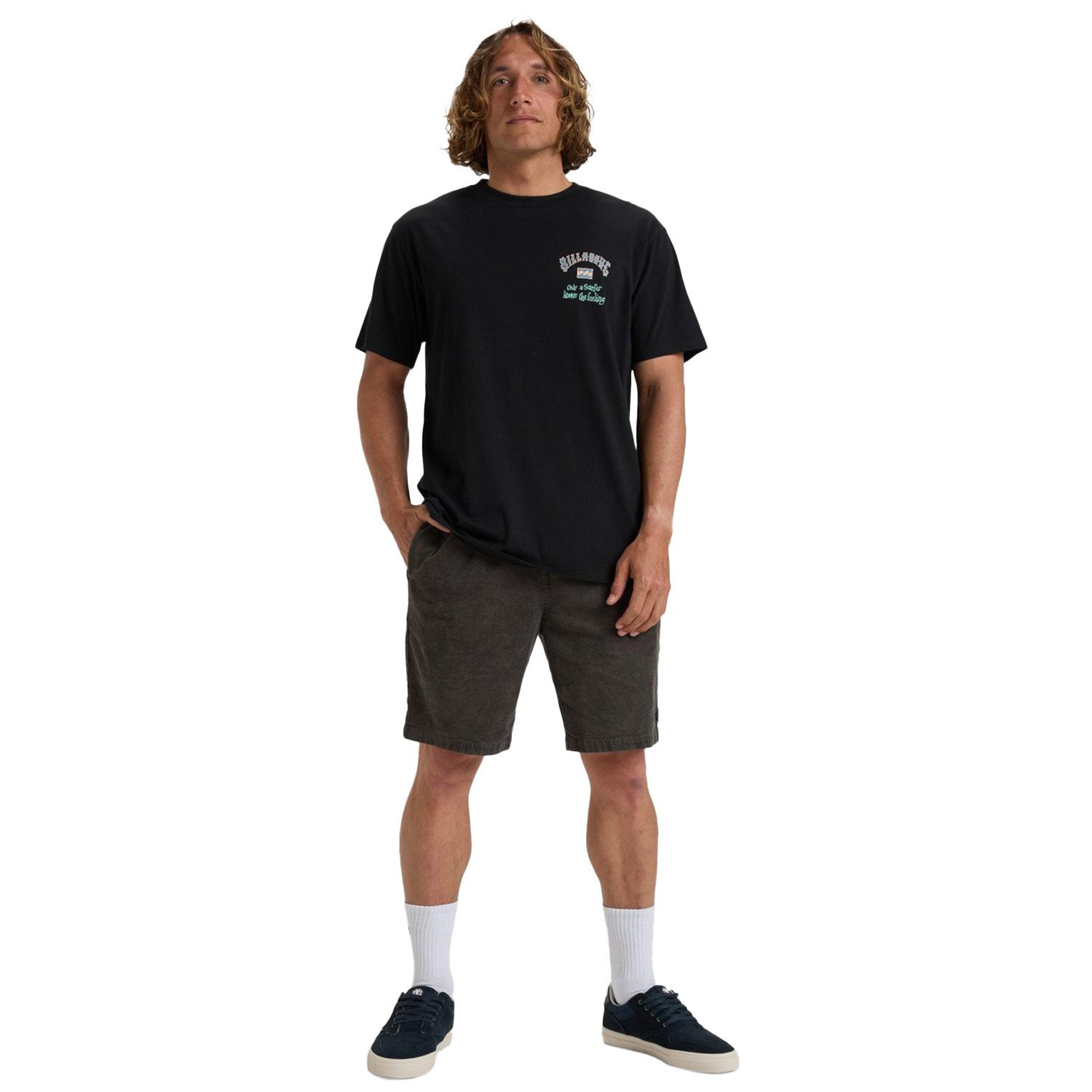 Billabong Know The Feeling Erkek Siyah Tişört