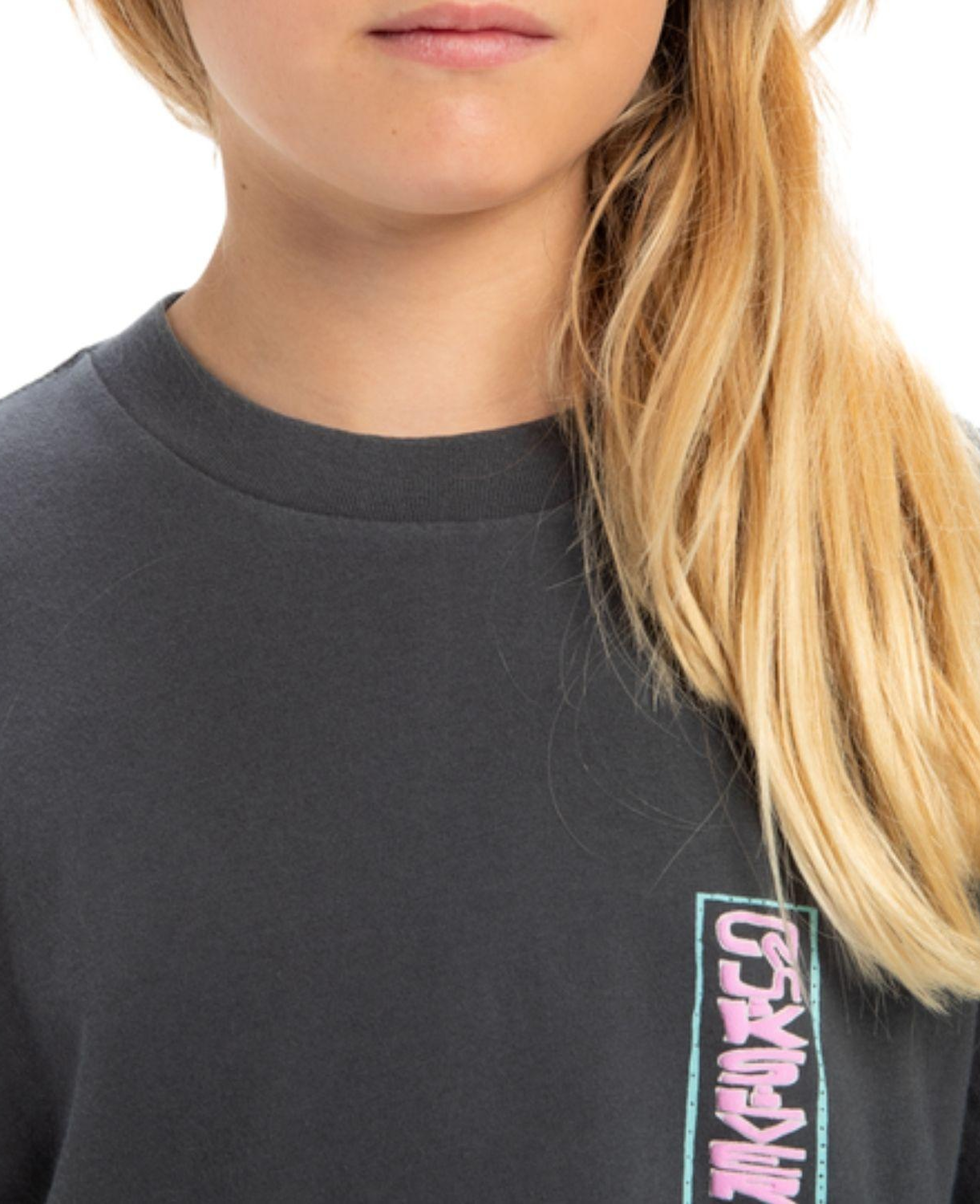 Quiksilver Gh Qs Sunrise Bowl Erkek Çocuk Gri Tişört