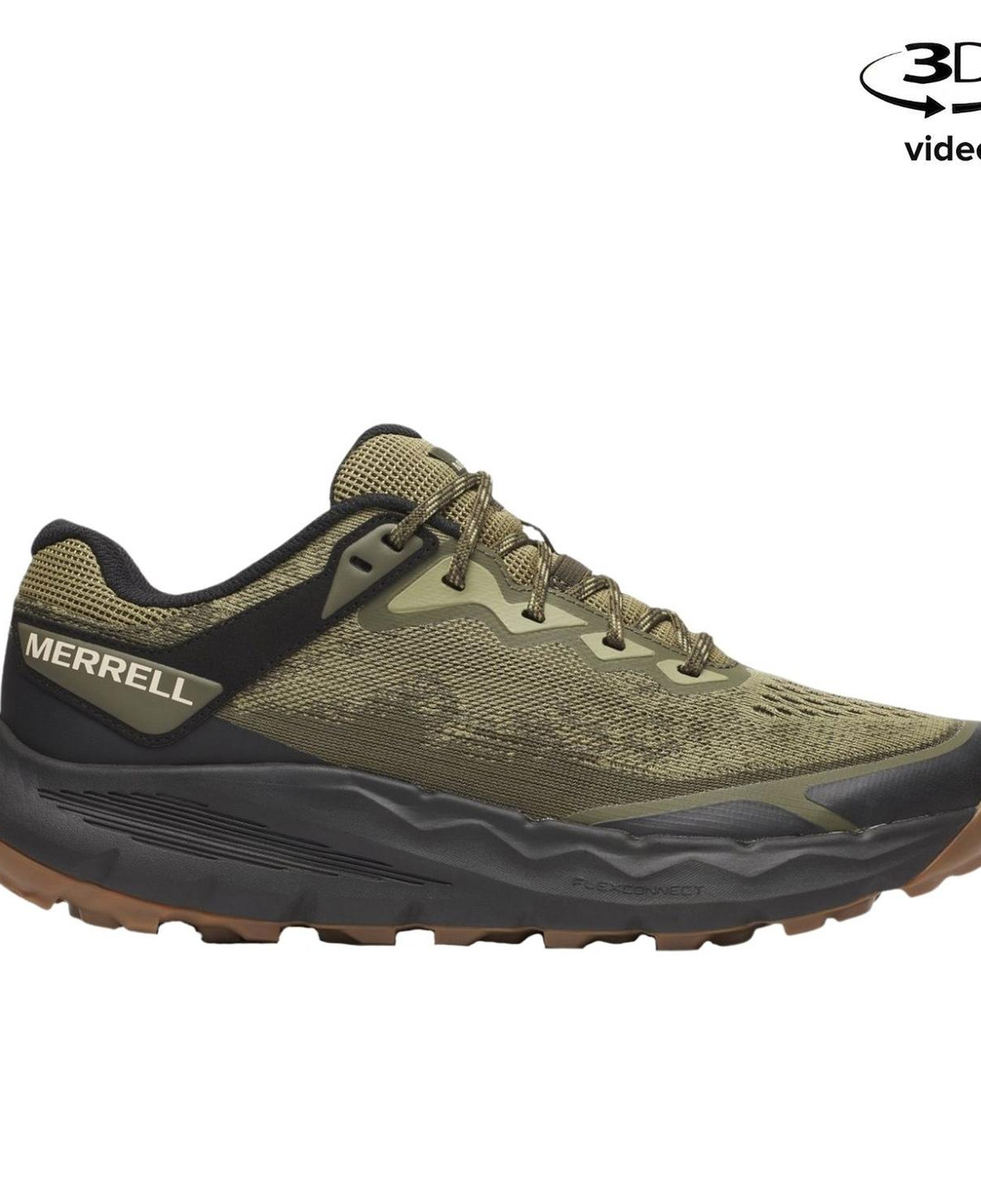Merrell Nova 4 Erkek Yeşil Patika Koşusu Ayakkabısı