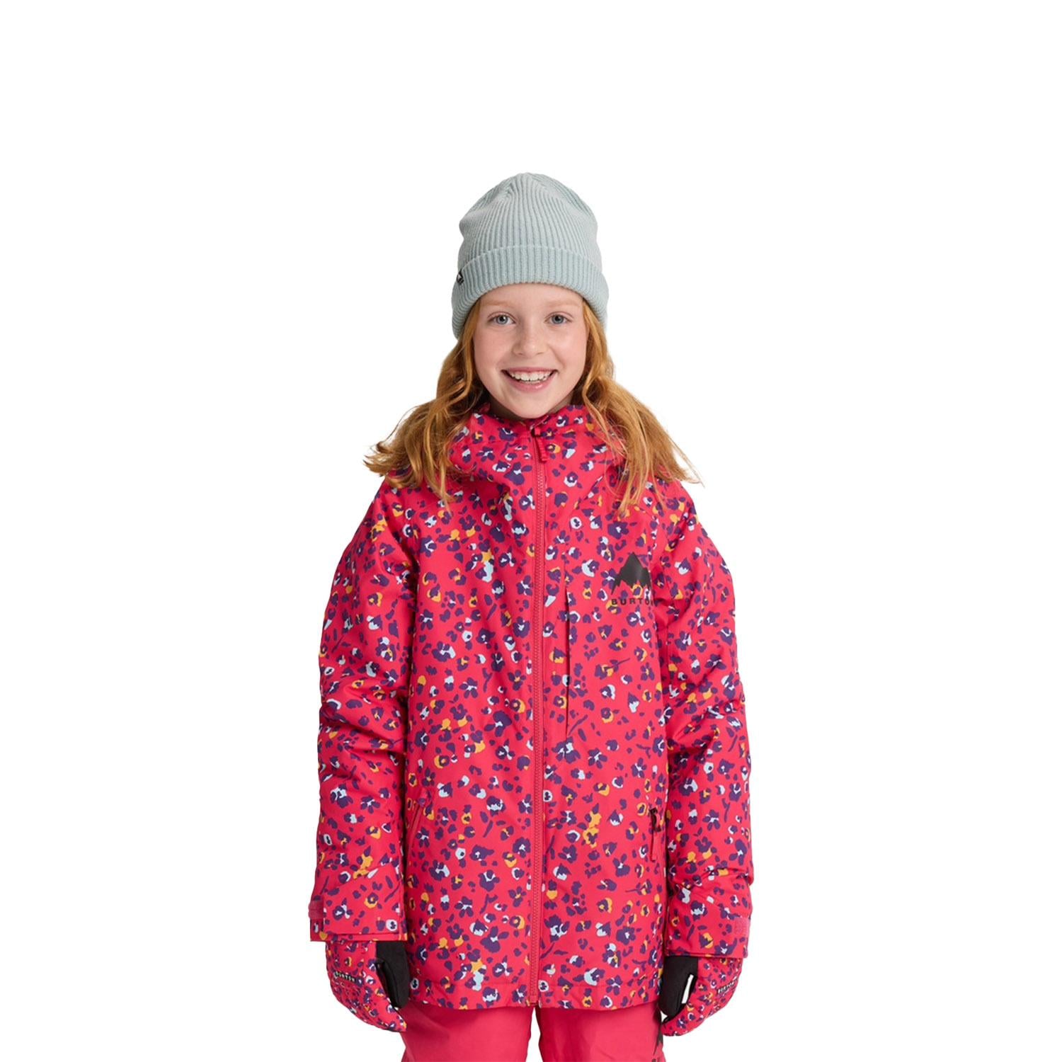 Burton Hillslope Unisex Çocuk Pembe Snowboard Ceketi