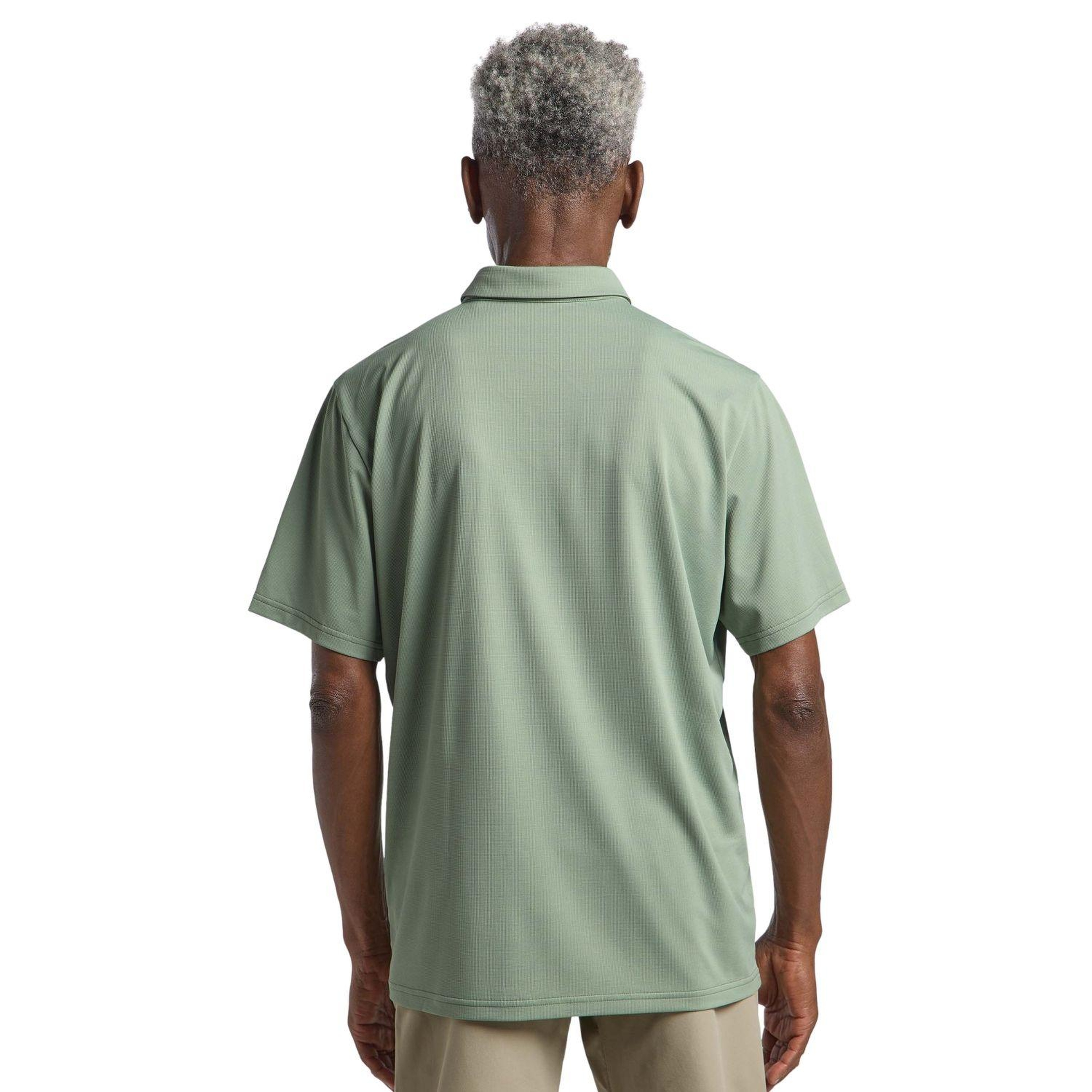 Jack Wolfskin Delgami Polo Erkek Yeşil Polo Tişört
