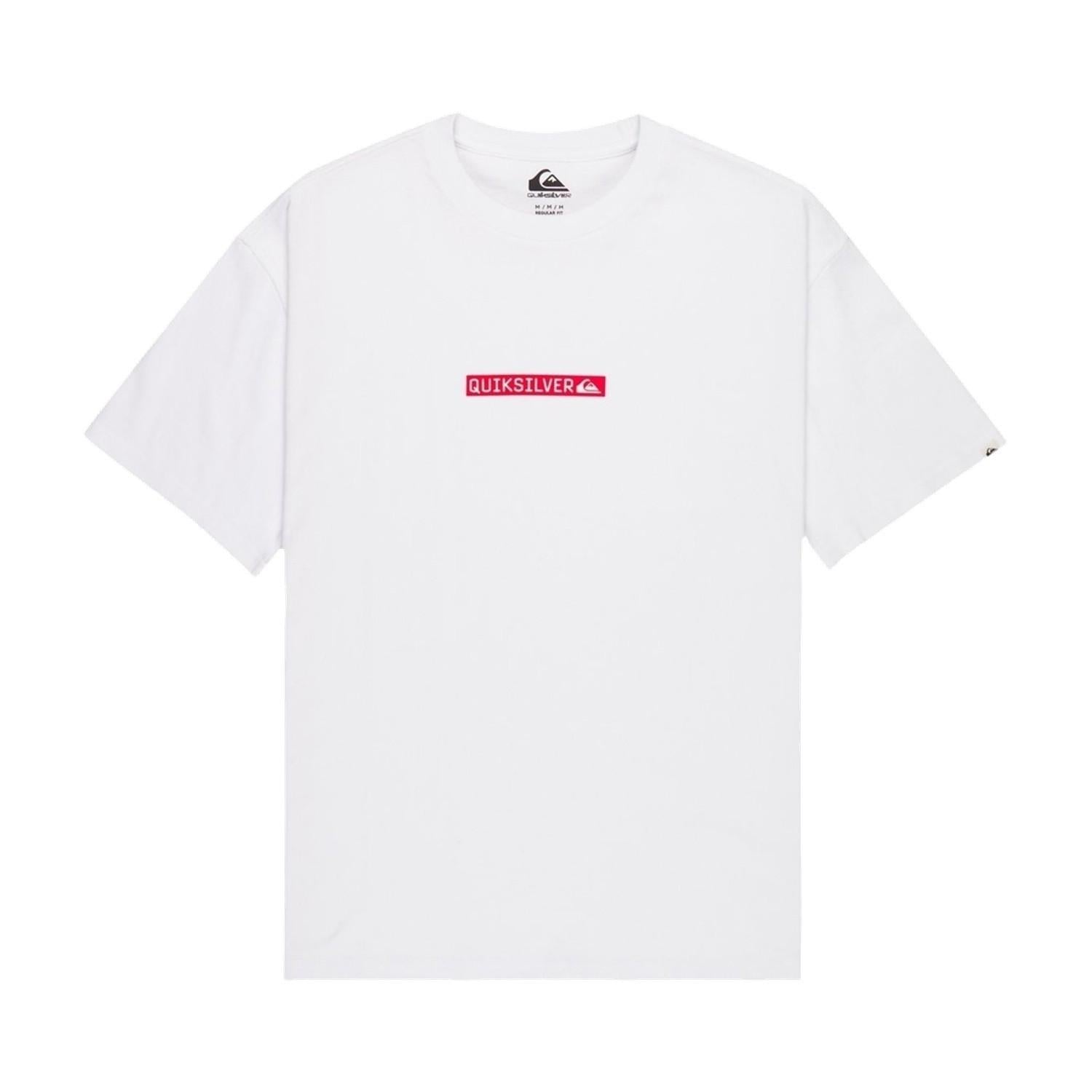 Quiksilver Dna Clicker Erkek Beyaz Tişört