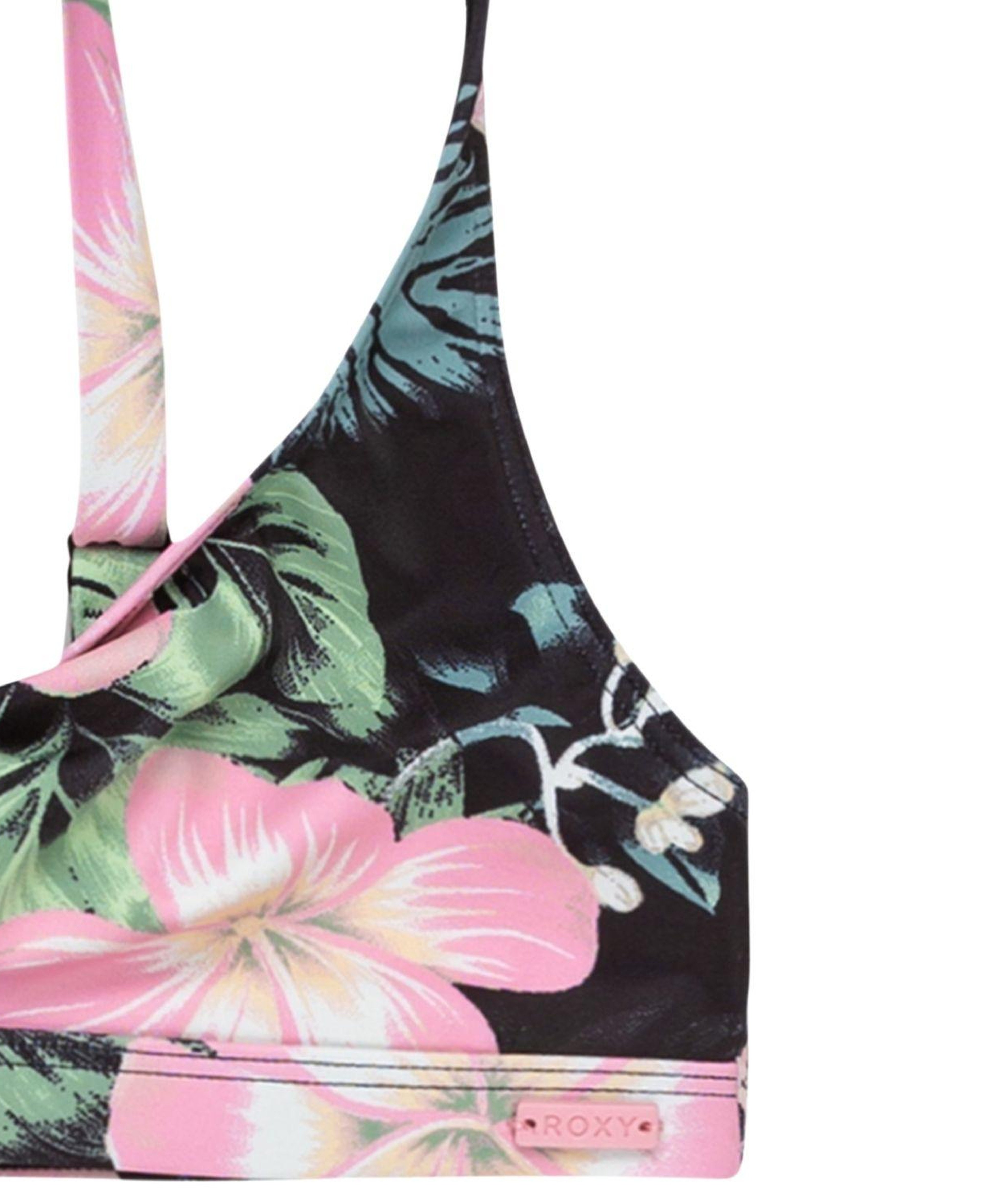 Roxy Shadow Floral Bralette Set Kız Çocuk Bikini