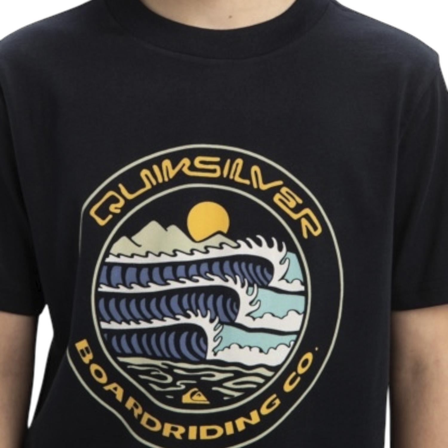 Quiksilver Evo Three Seas Erkek Çocuk Tişört