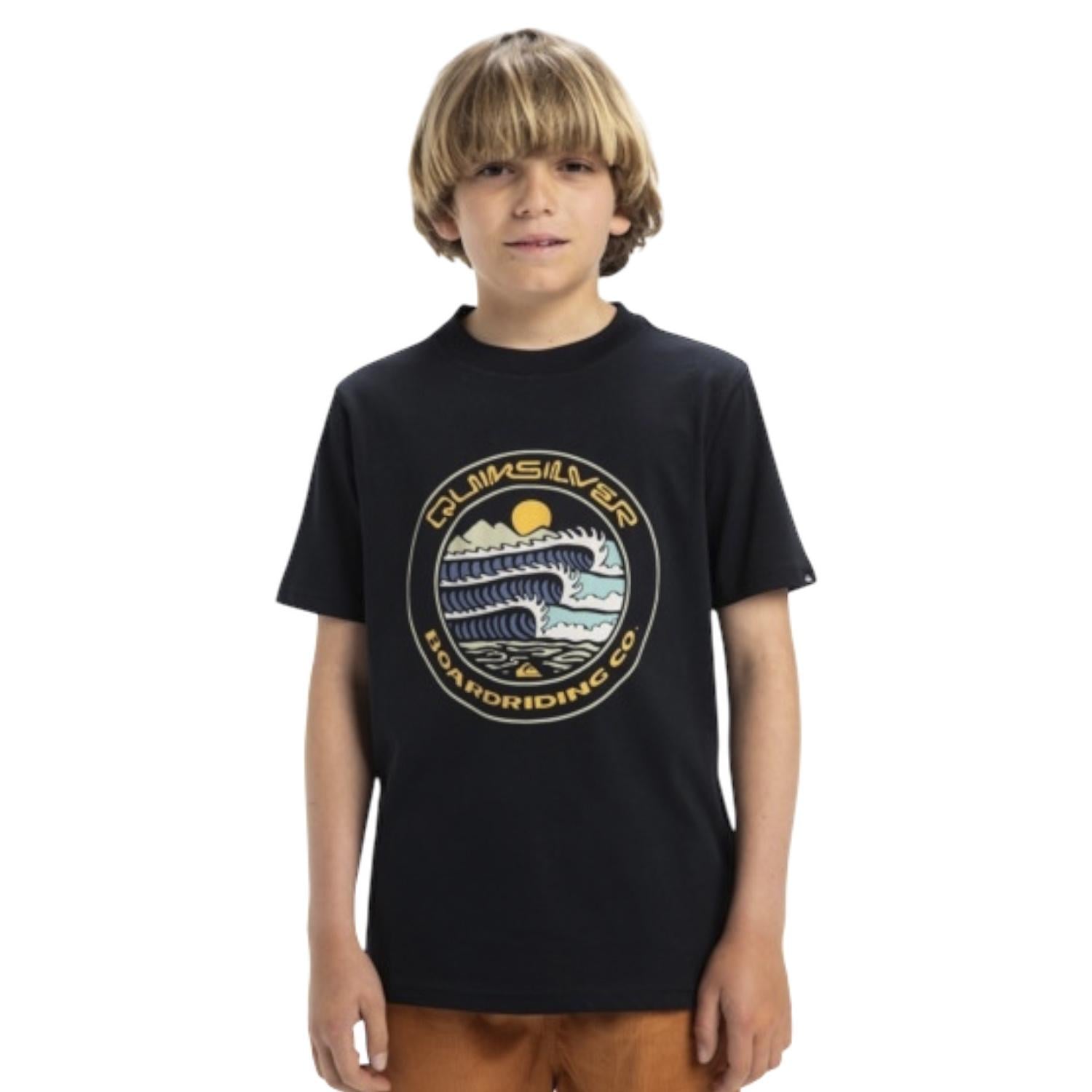 Quiksilver Evo Three Seas Erkek Çocuk Tişört