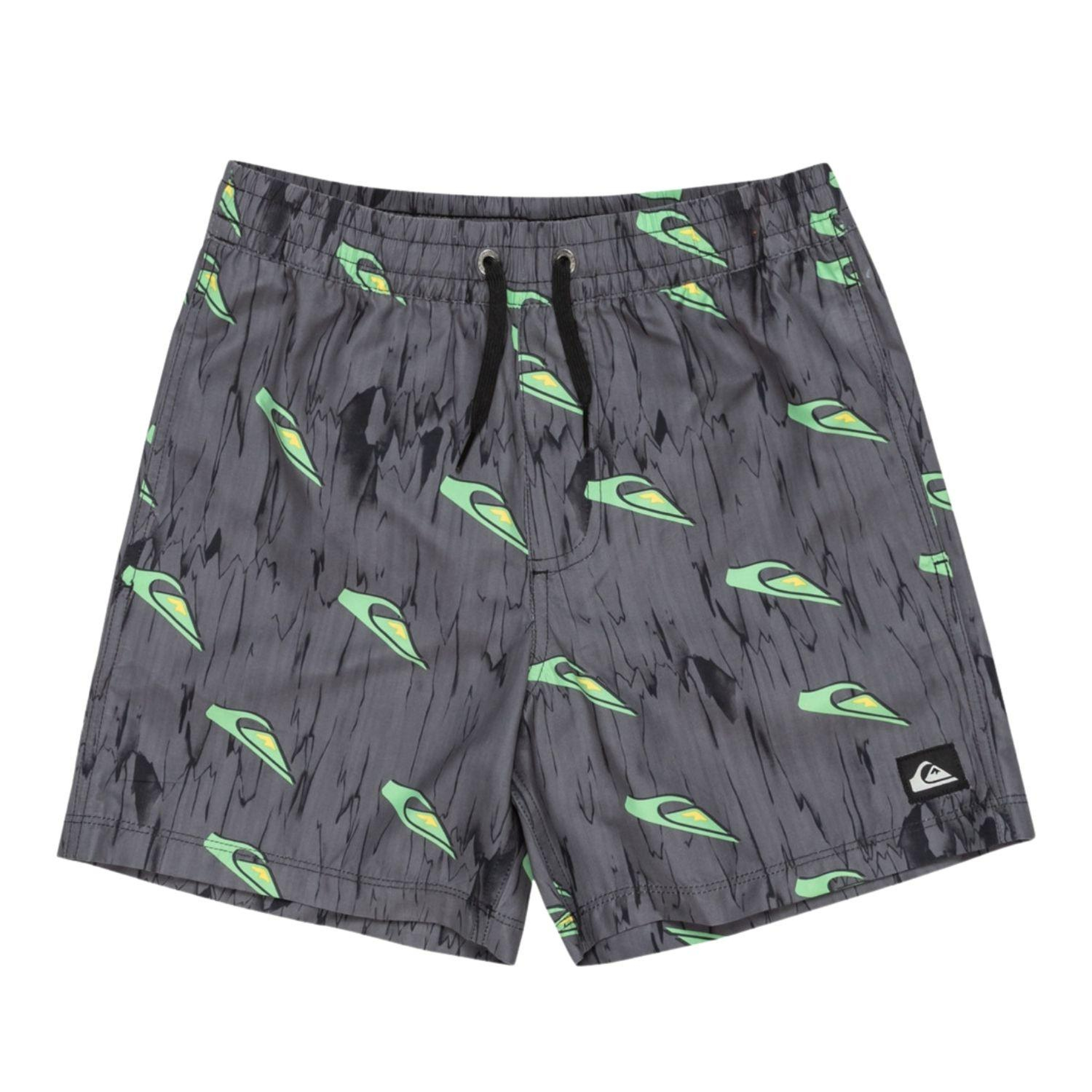 Quiksilver Next Gen Volley 14 Erkek Çocuk Siyah Volley Short