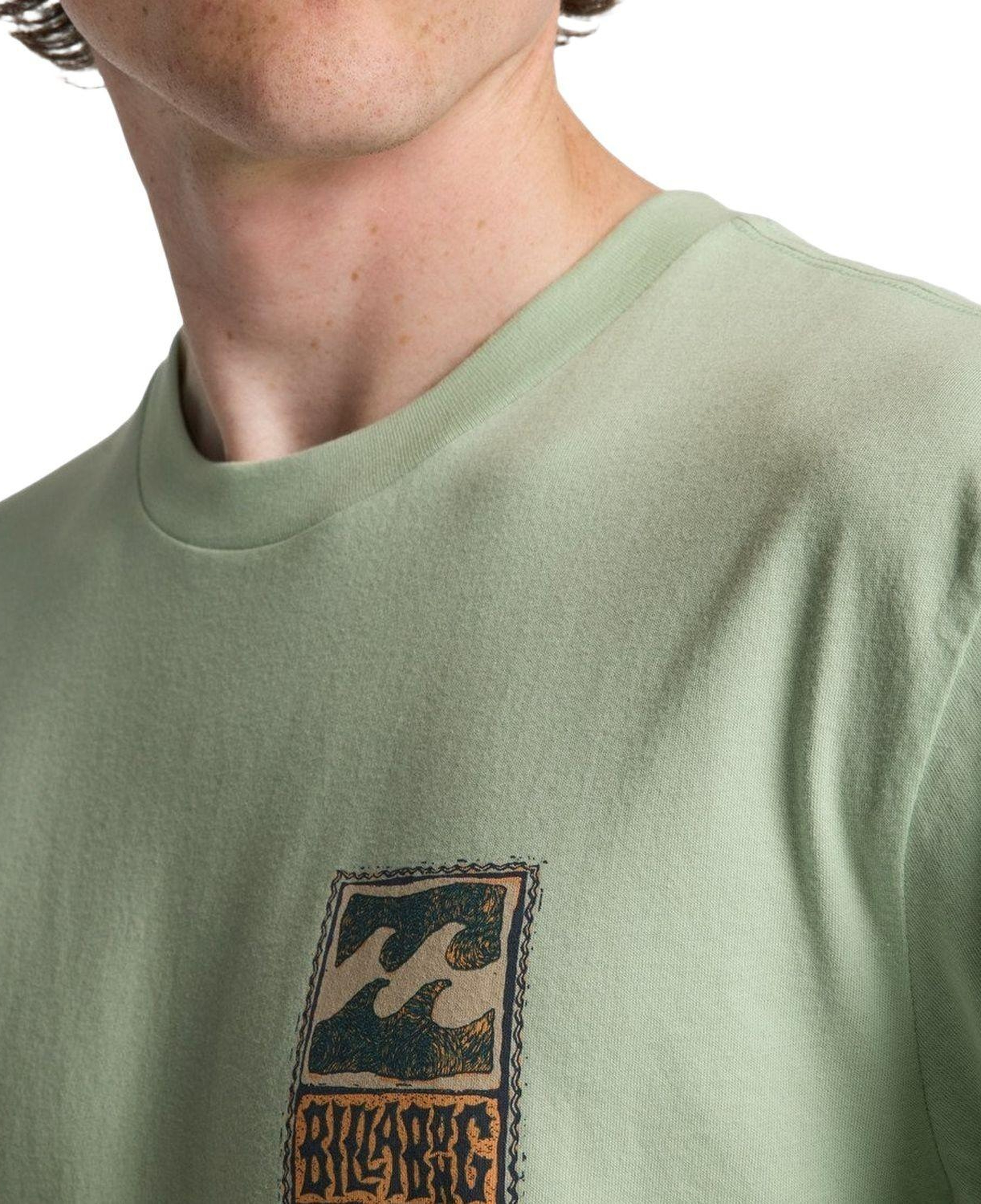 Billabong Stamp Erkek Yeşil Tişört