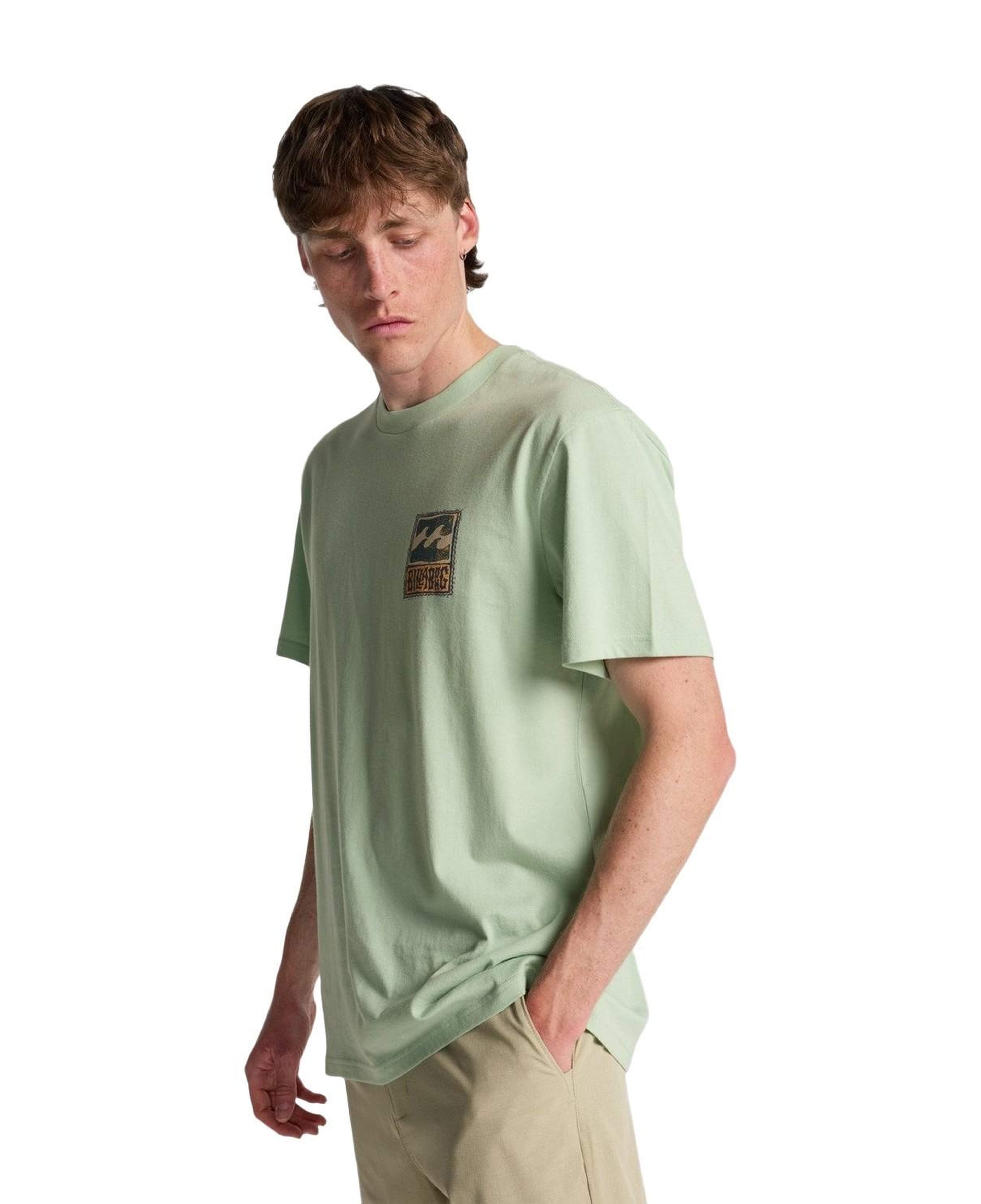 Billabong Stamp Erkek Yeşil Tişört