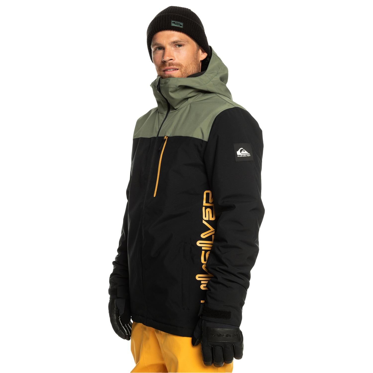 Quiksilver Morton Erkek Yeşil Snowboard Ceketi
