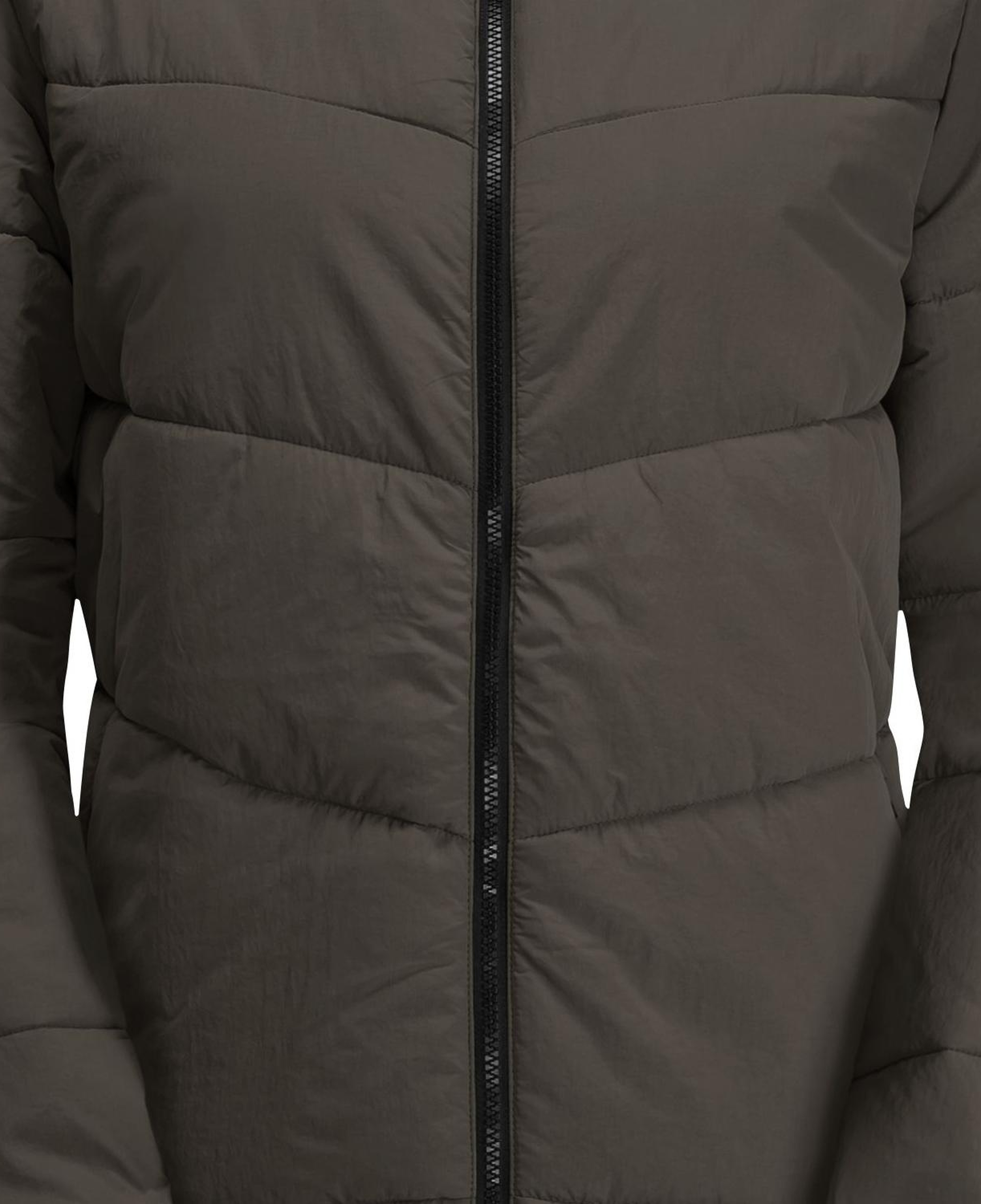 Jack Wolfskin Karolinger Long Kadın Kahverengi Outdoor Ceketi