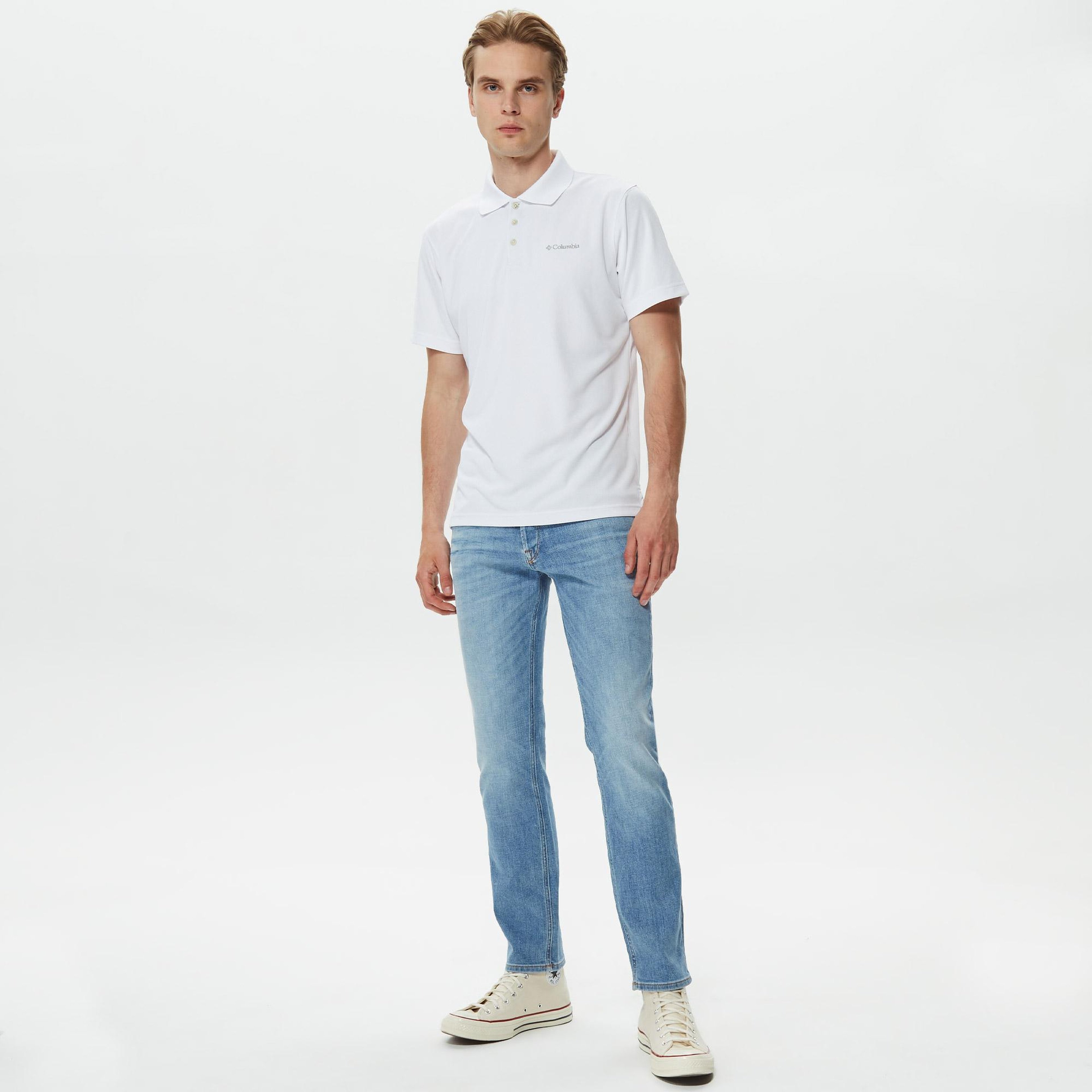 Columbia Utilizer Erkek Beyaz Polo