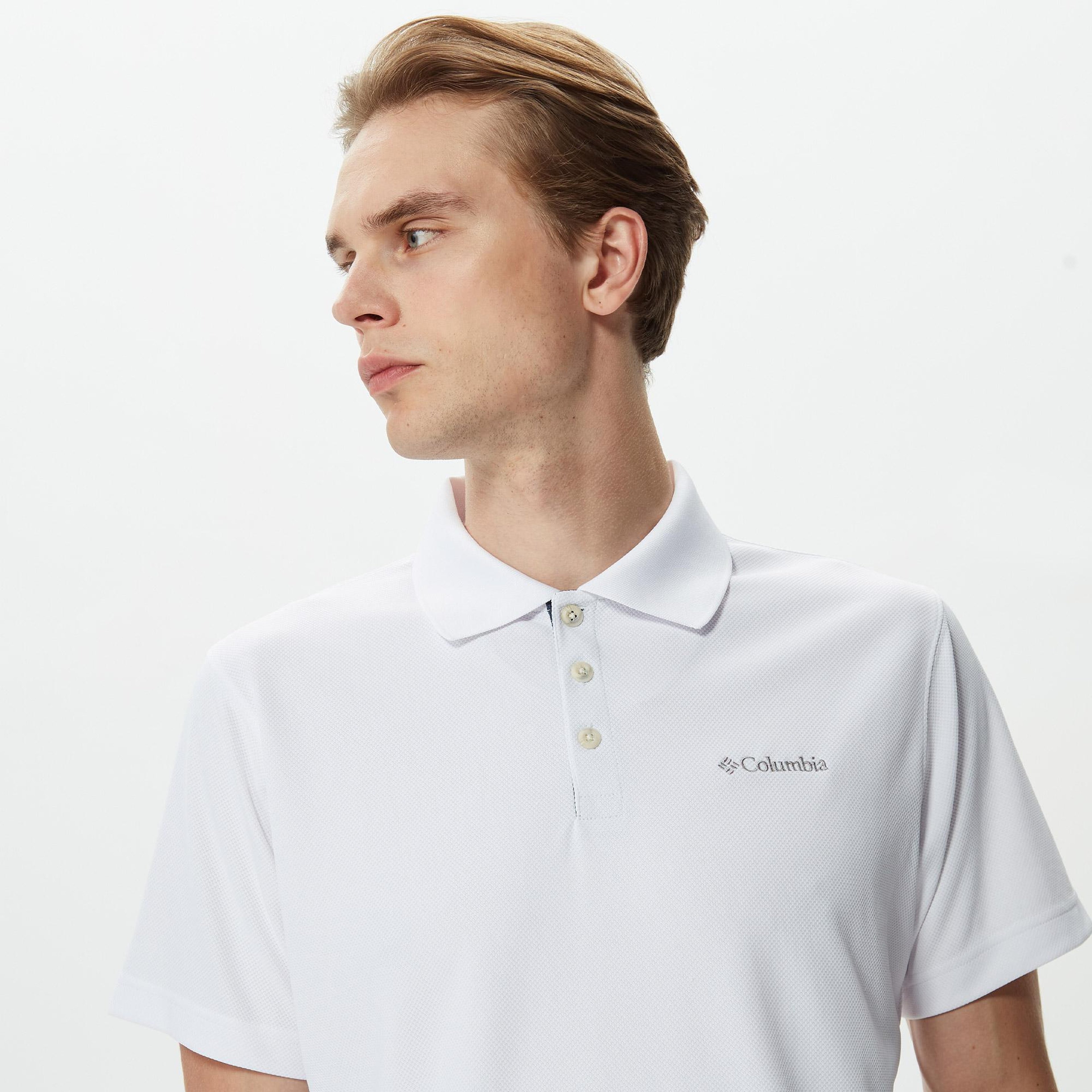 Columbia Utilizer Erkek Beyaz Polo