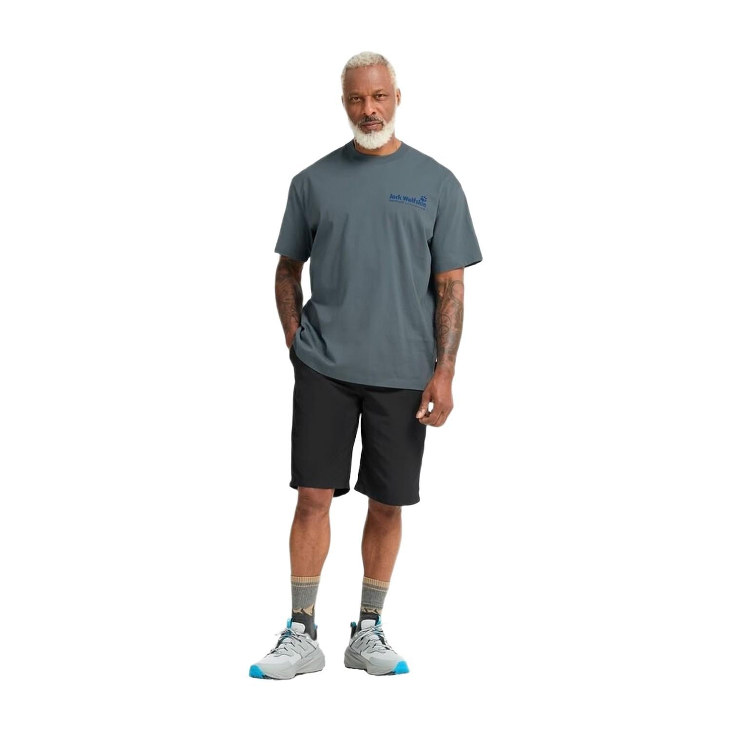 Jack Wolfskin Duneland Shorts Erkek Siyah Şort