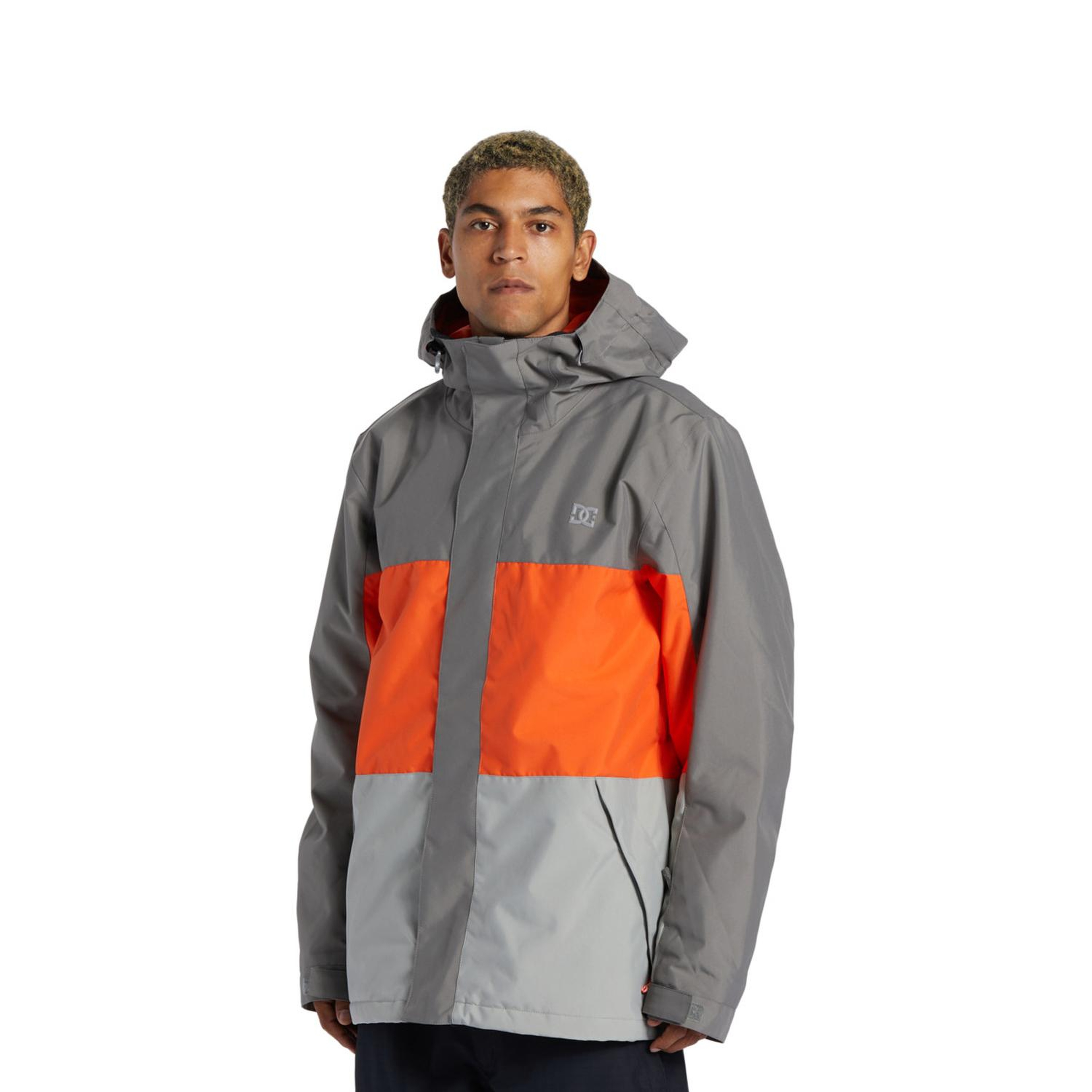Dc Defy Erkek Gri Snowboard Ceketi