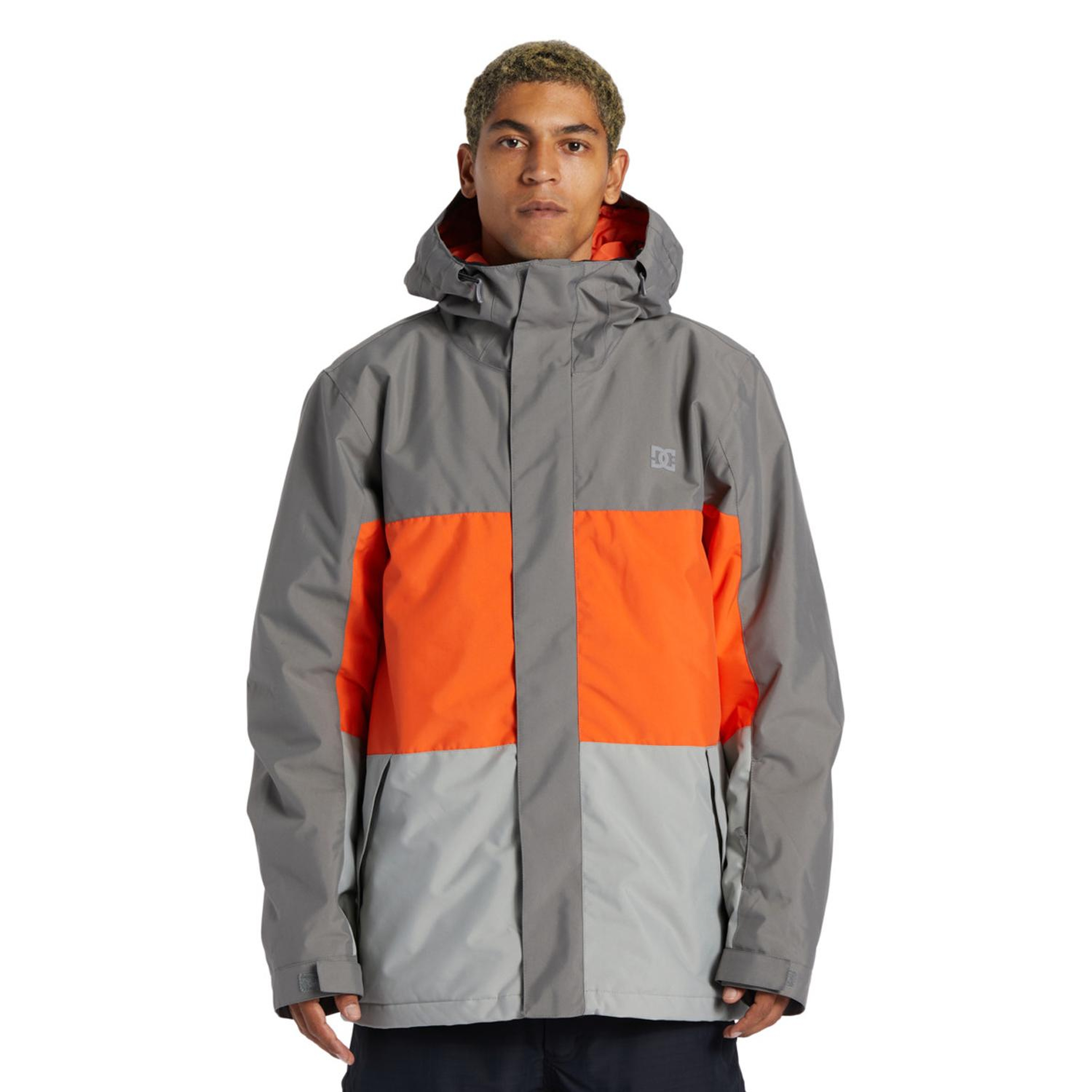Dc Defy Erkek Gri Snowboard Ceketi