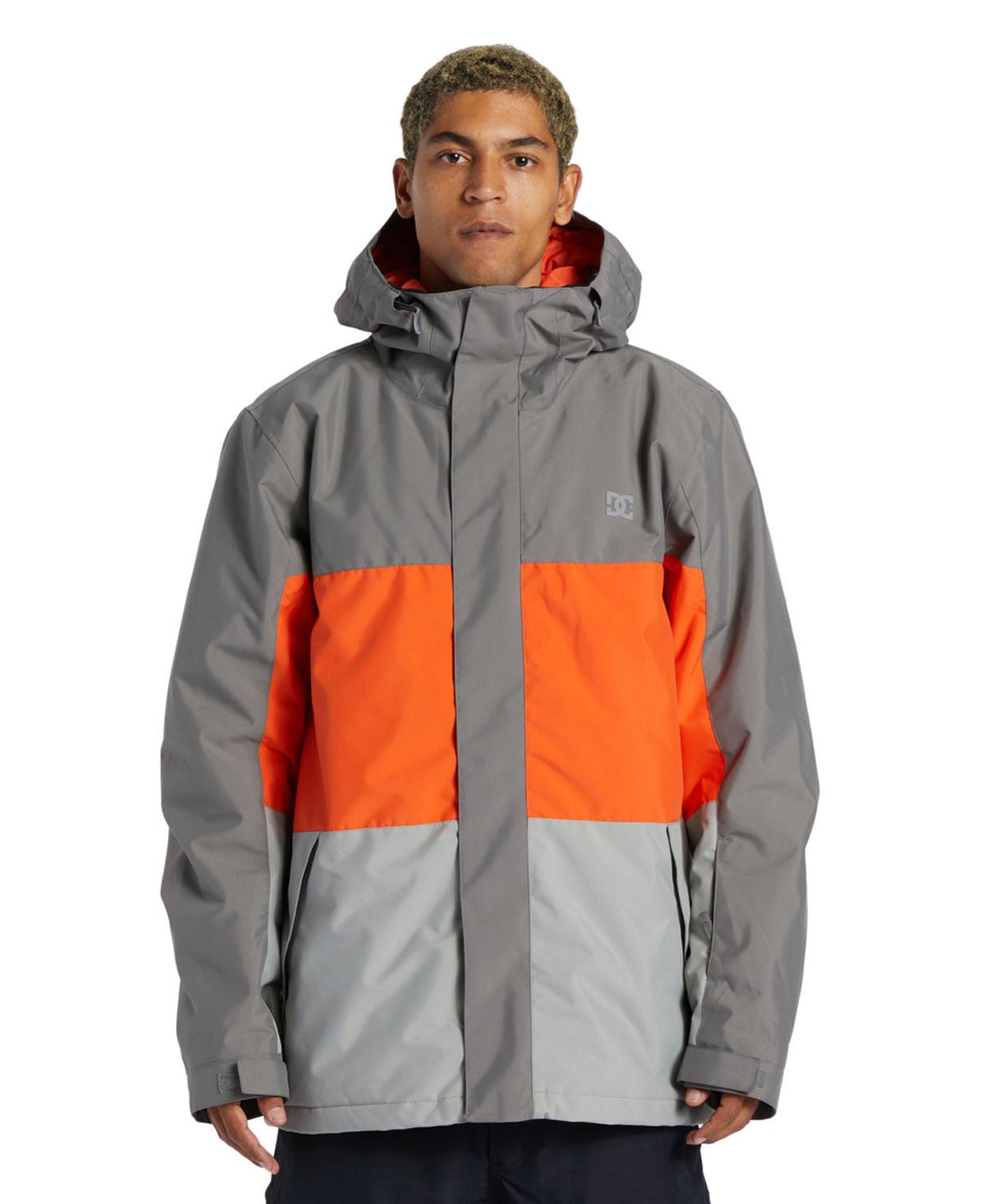 Dc Defy Erkek Gri Snowboard Ceketi