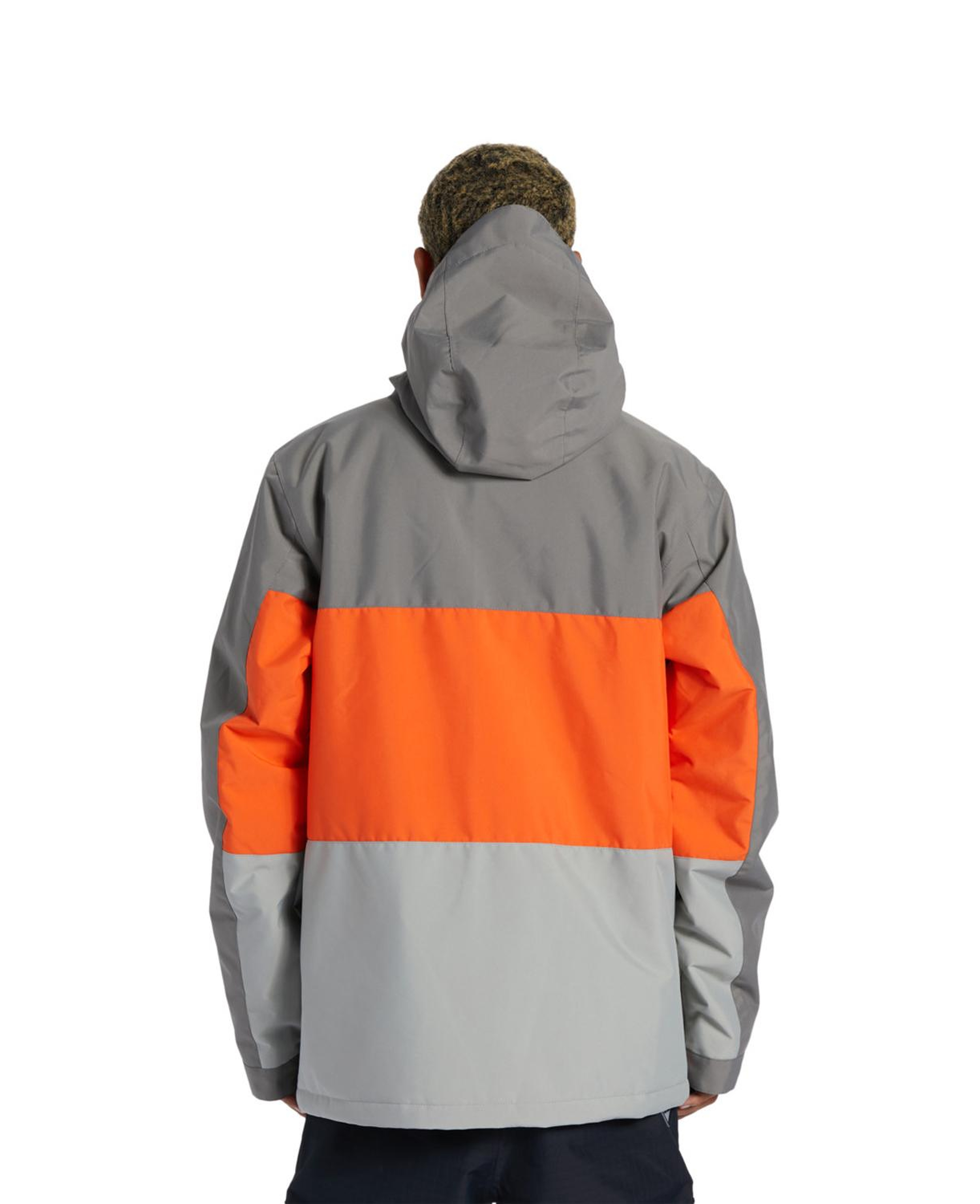 Dc Defy Erkek Gri Snowboard Ceketi