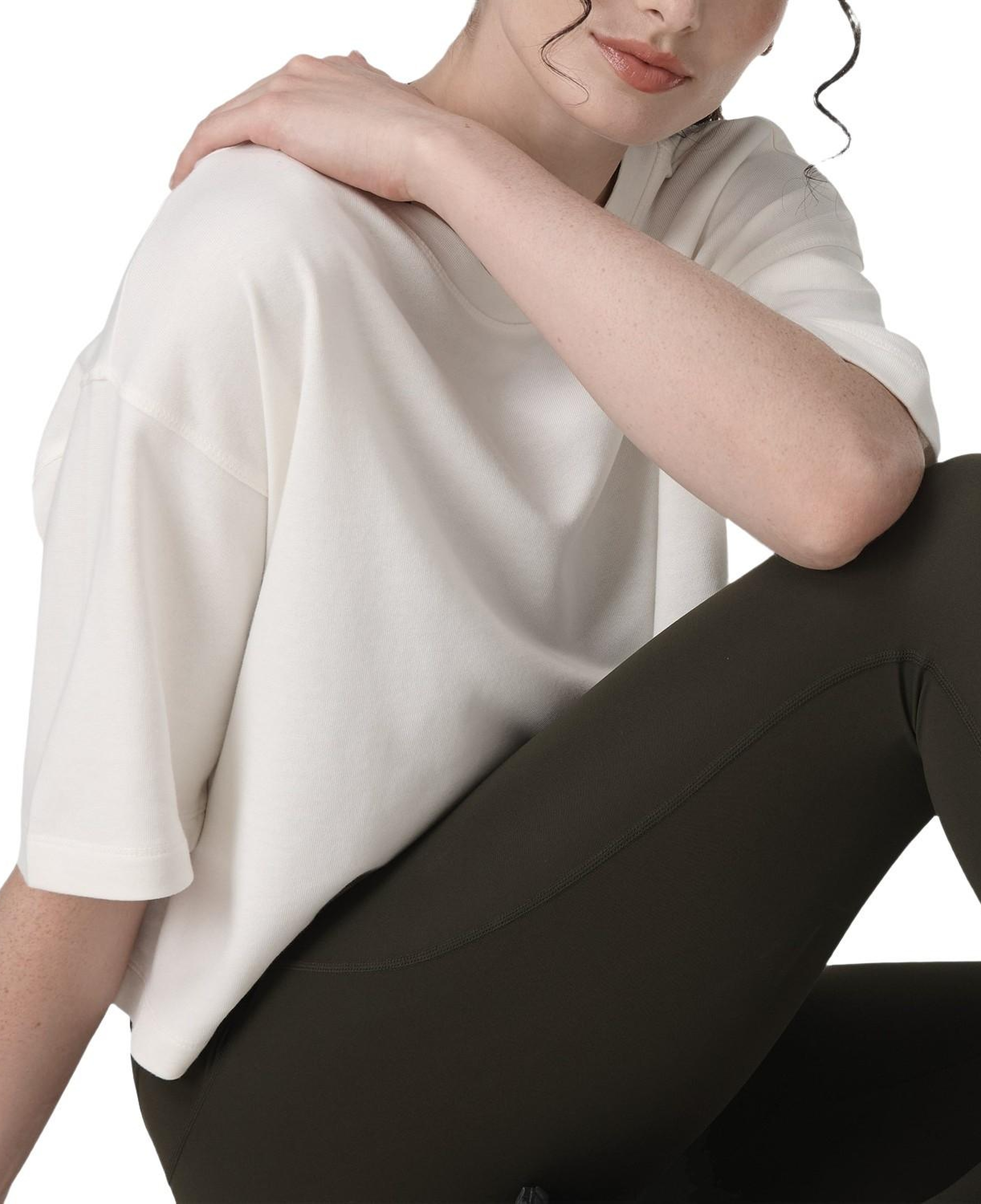 Sweaty Betty All Day 78 Leggings Kadın Yeşil Tayt