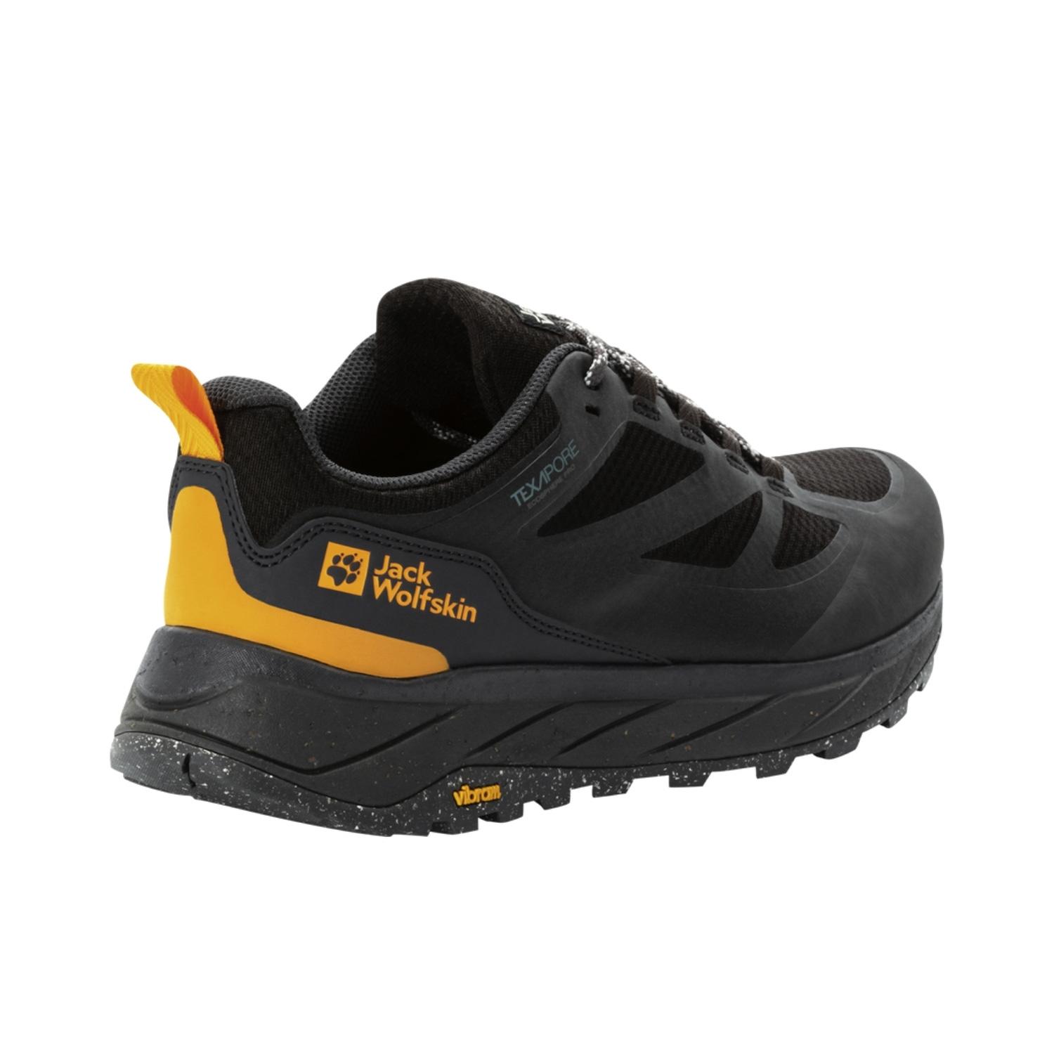 Jack Wolfskin Terraventure Texapore Low Erkek Siyah Outdoor Ayakkabı