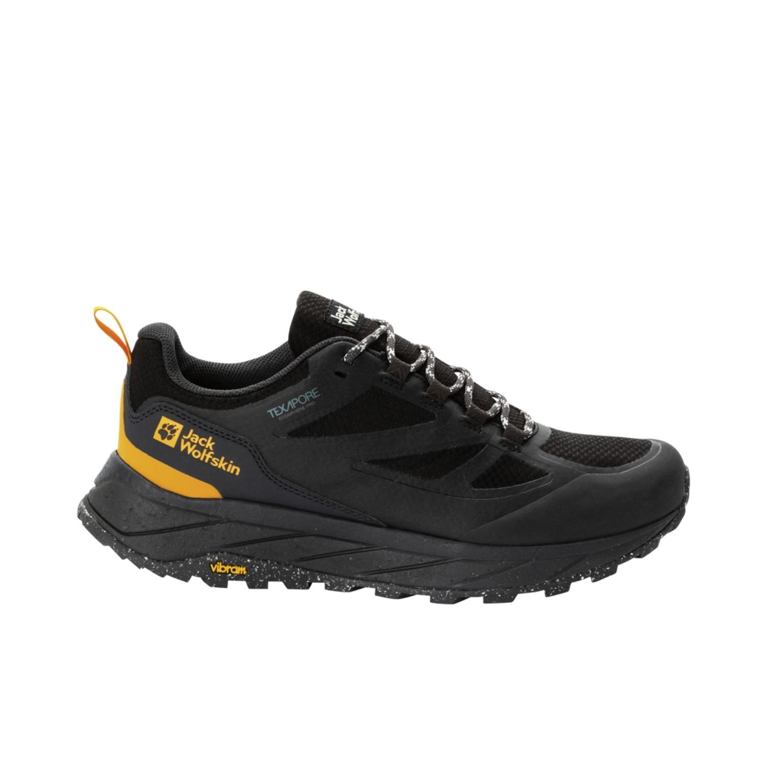 Jack Wolfskin Terraventure Texapore Low Erkek Siyah Outdoor Ayakkabı