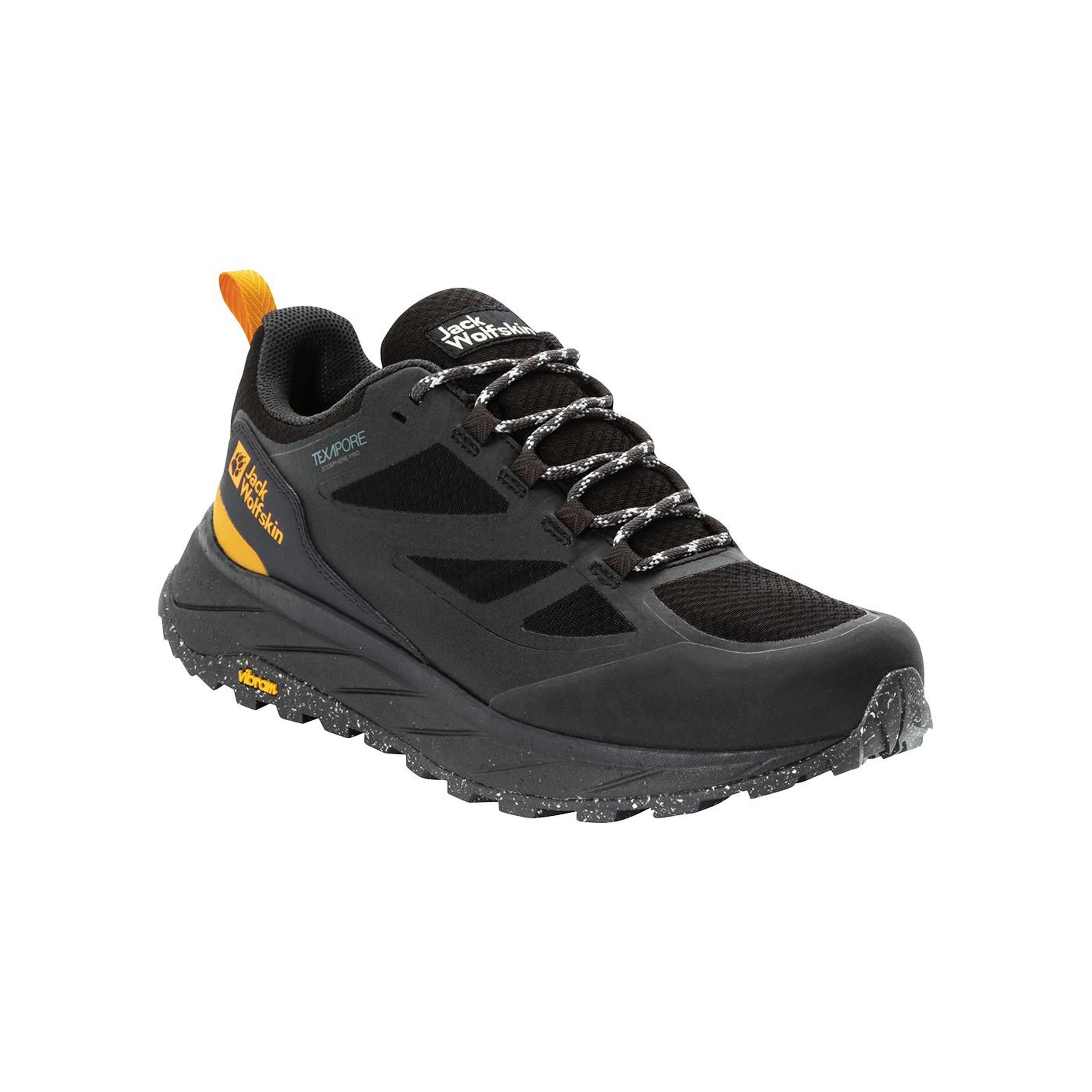 Jack Wolfskin Terraventure Texapore Low Erkek Siyah Outdoor Ayakkabı