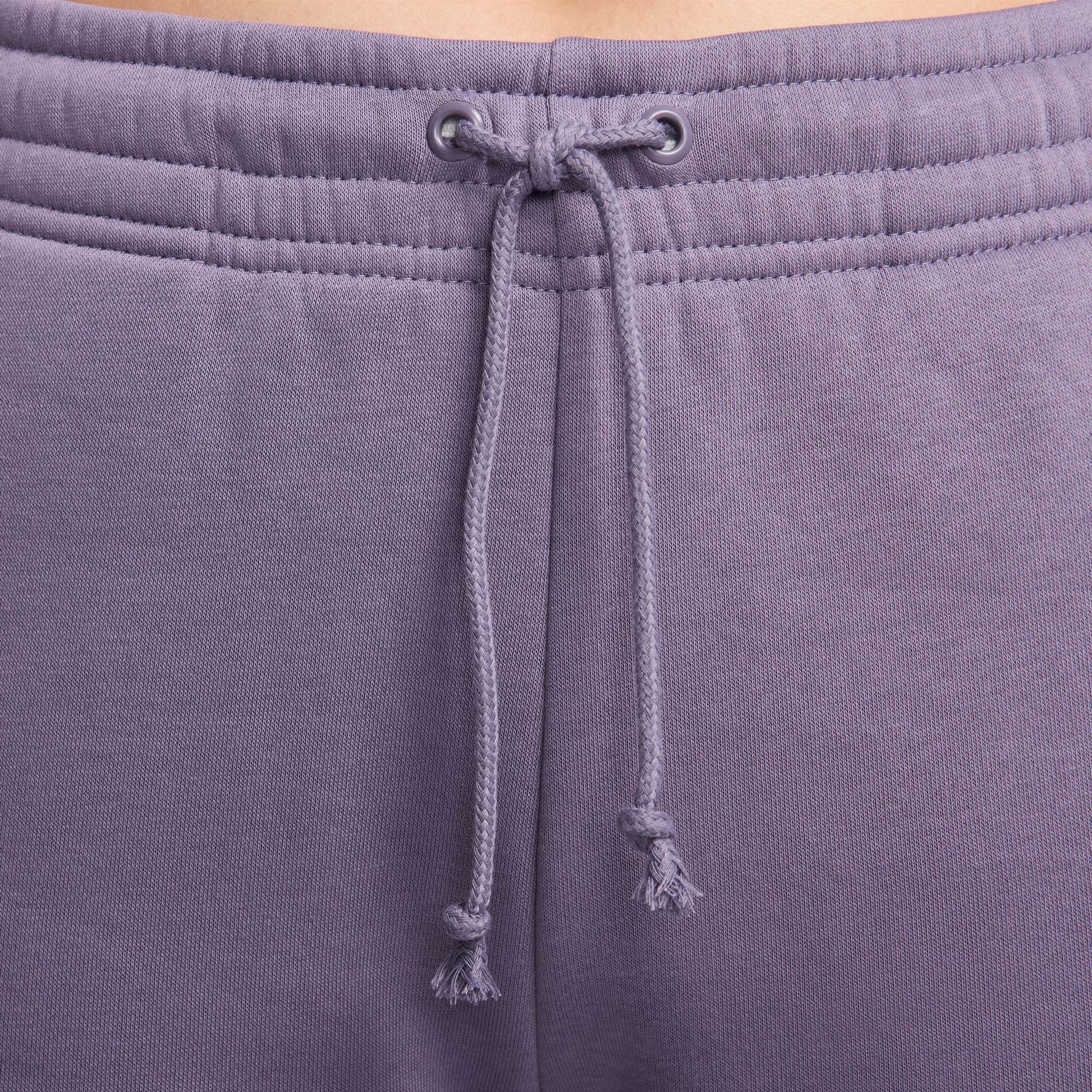 Nike Sportswear Phoenix Fleece Kadın Mor Eşofman Altı