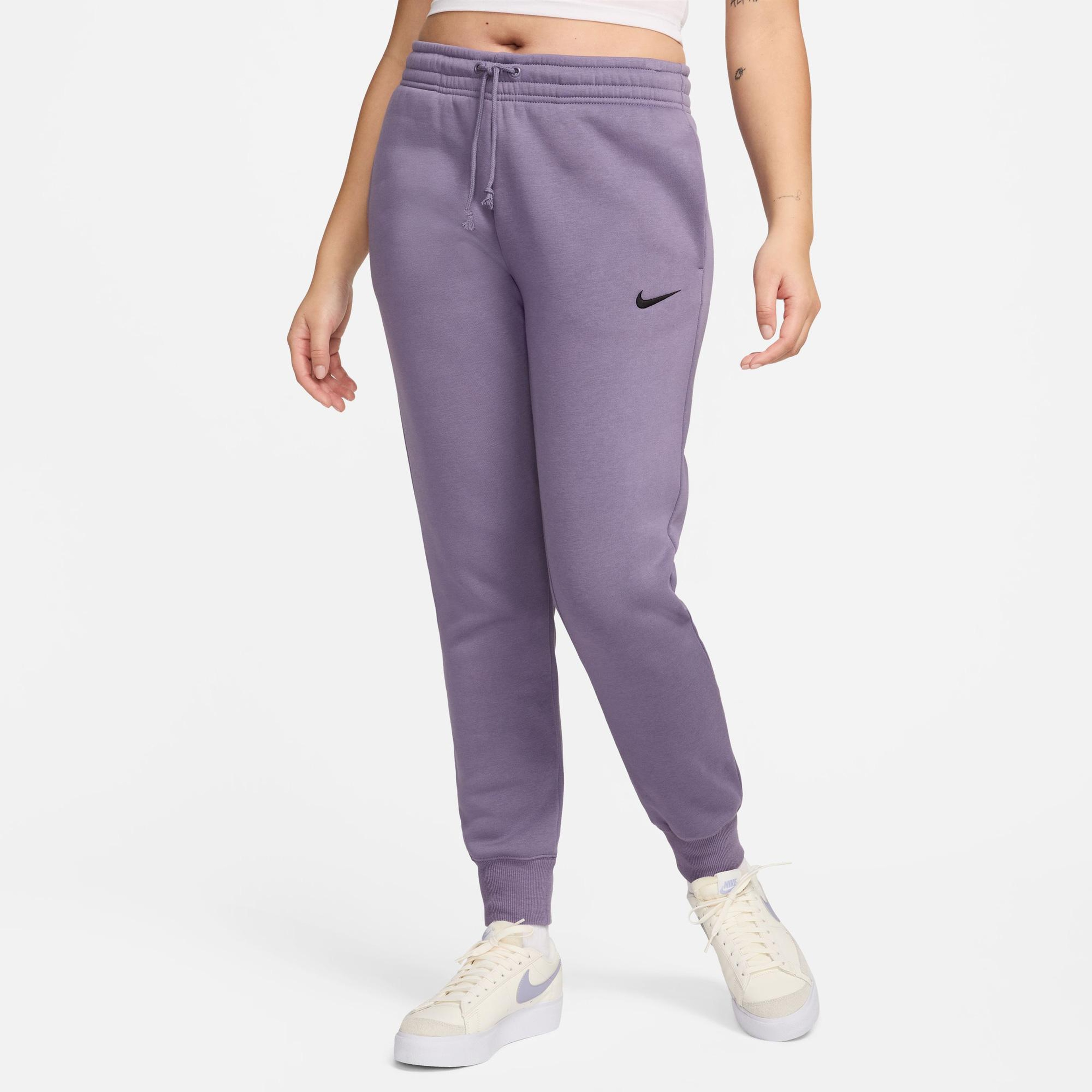 Nike Sportswear Phoenix Fleece Kadın Mor Eşofman Altı