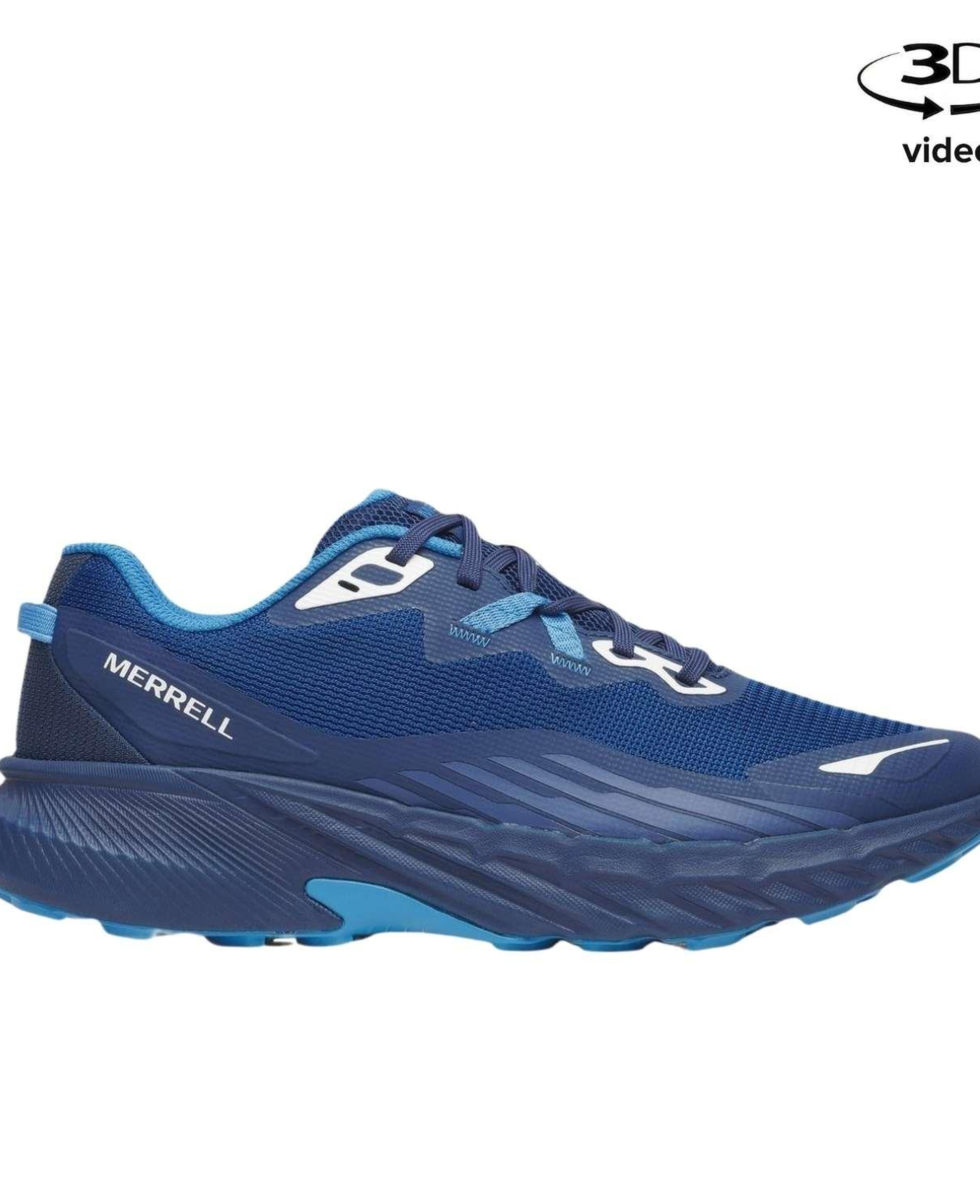 Merrell Agility Trail Erkek Mavi Patika Koşusu Ayakkabısı