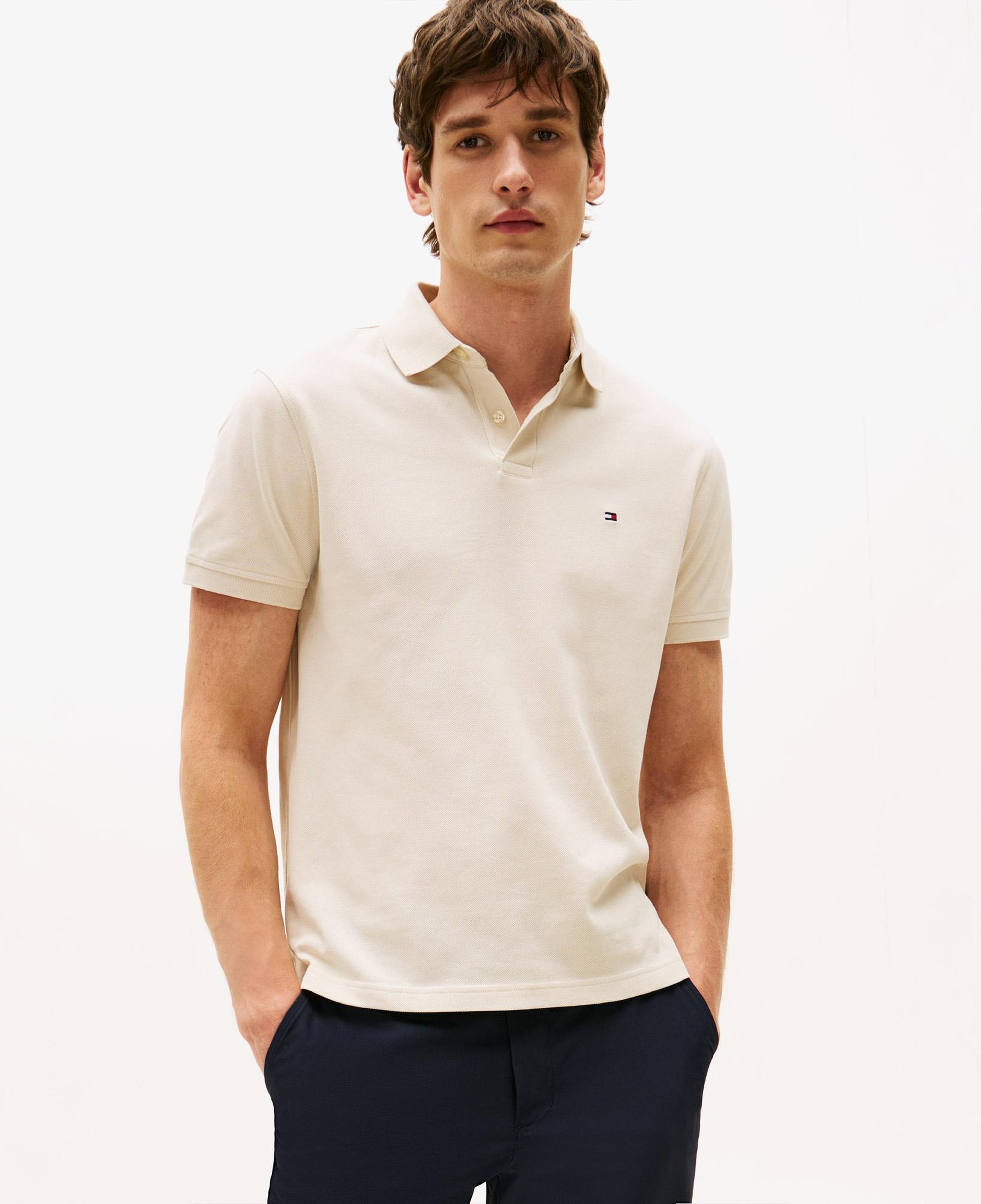 Tommy Hilfiger Core 1985 Regular Erkek Bej Polo