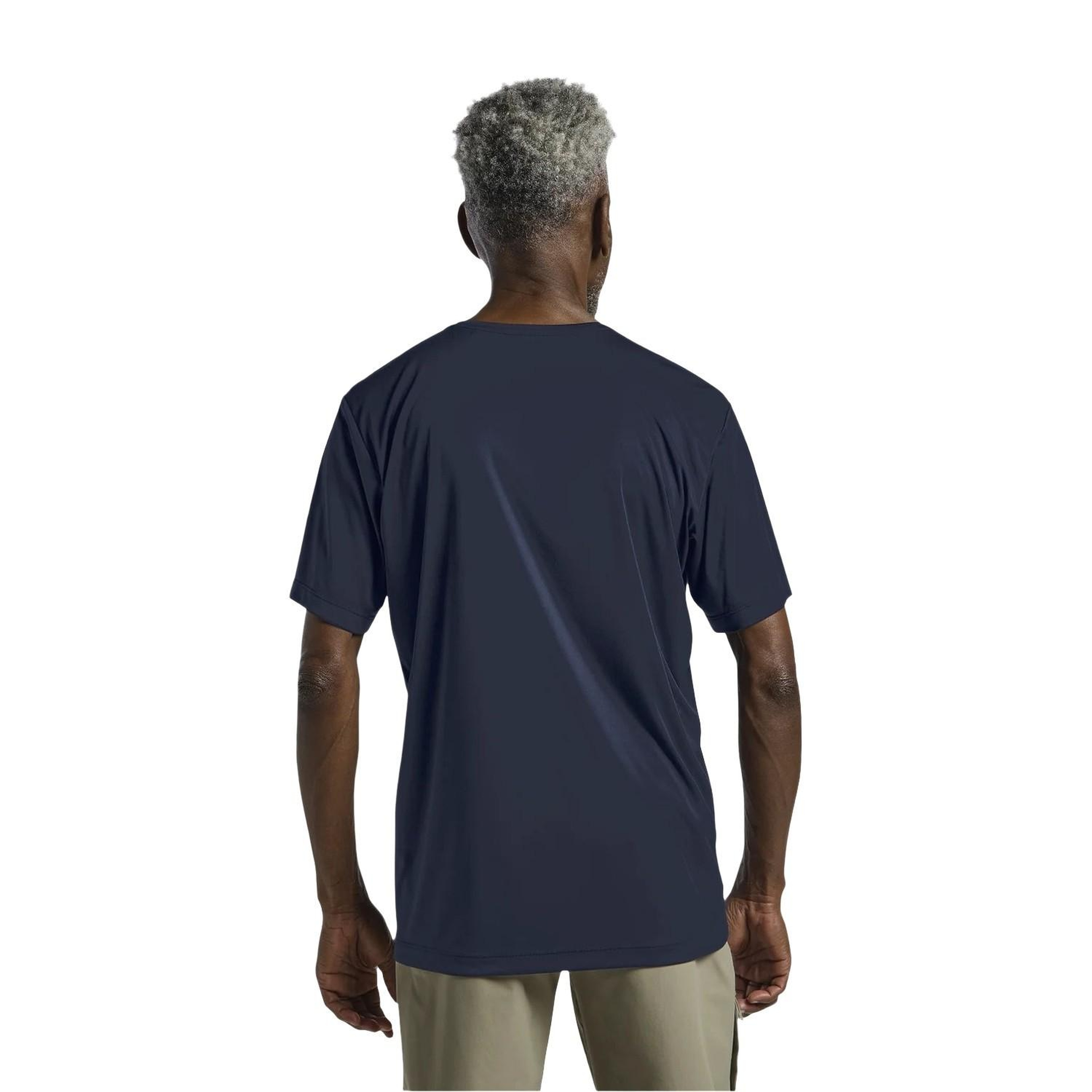 Jack Wolfskin Peak Graphic Erkek Mavi Tişört