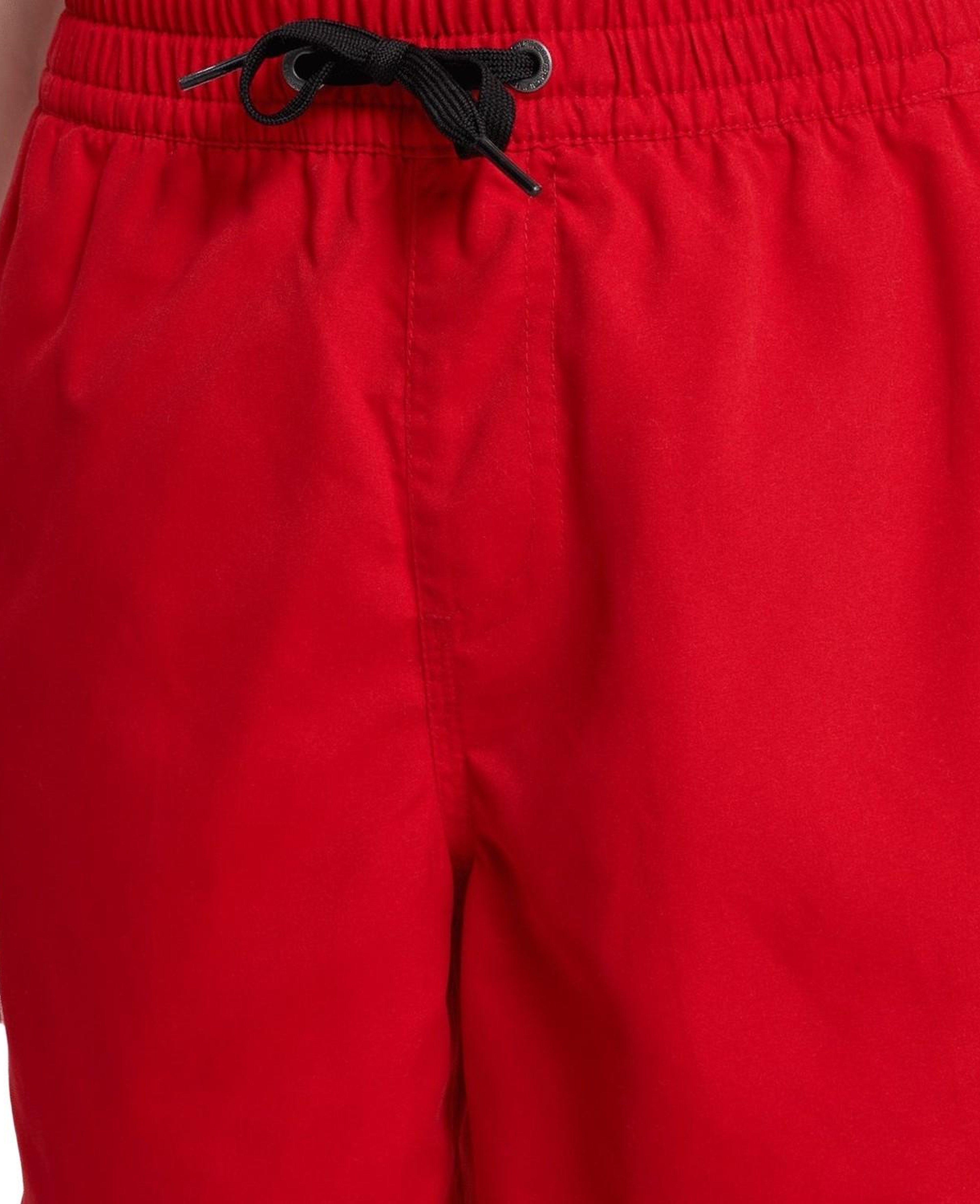 Quiksilver Evd Solid Erkek Çocuk Kırmızı Volley Short