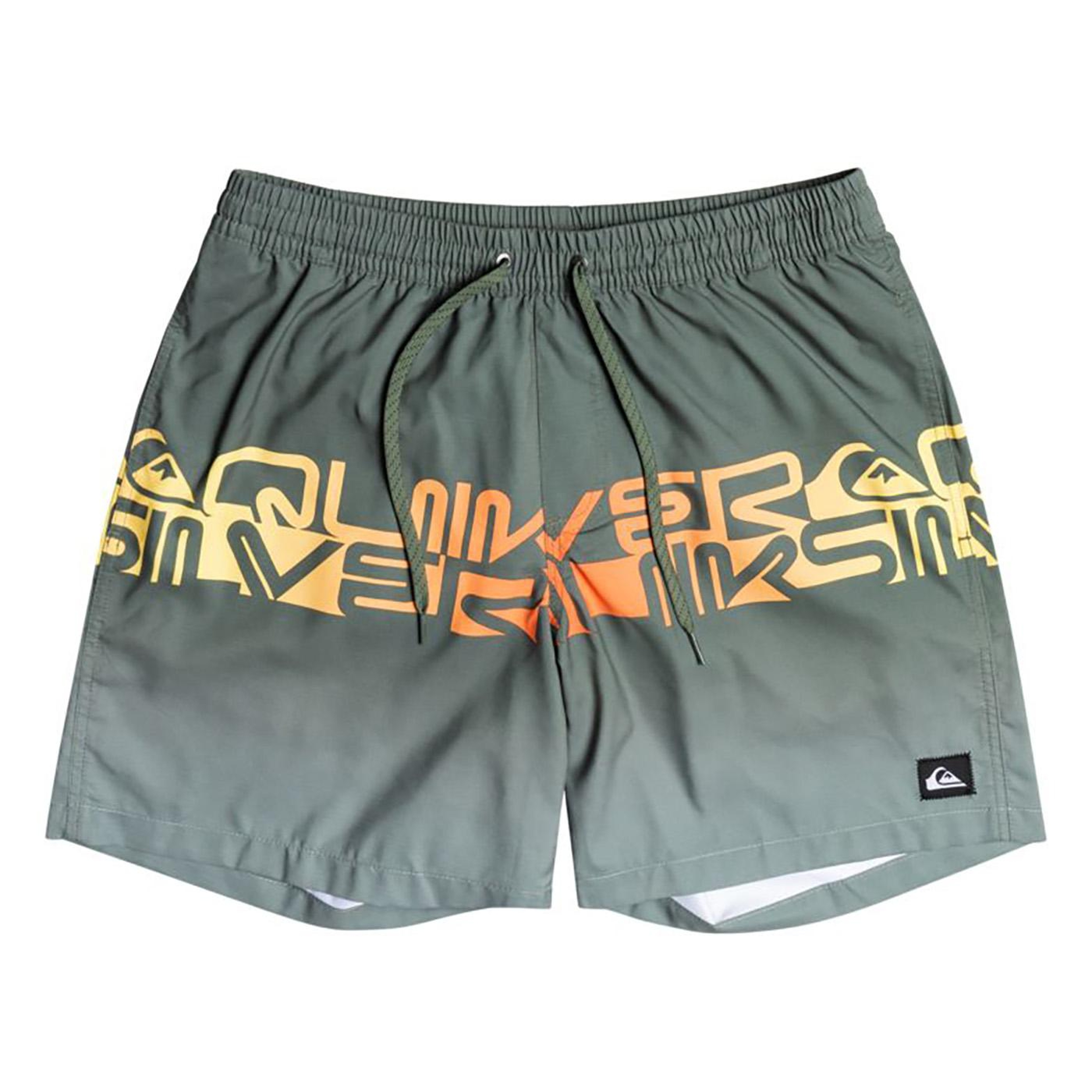 Quiksilver Wordblock Volley 17 Erkek Yeşil Volley Short