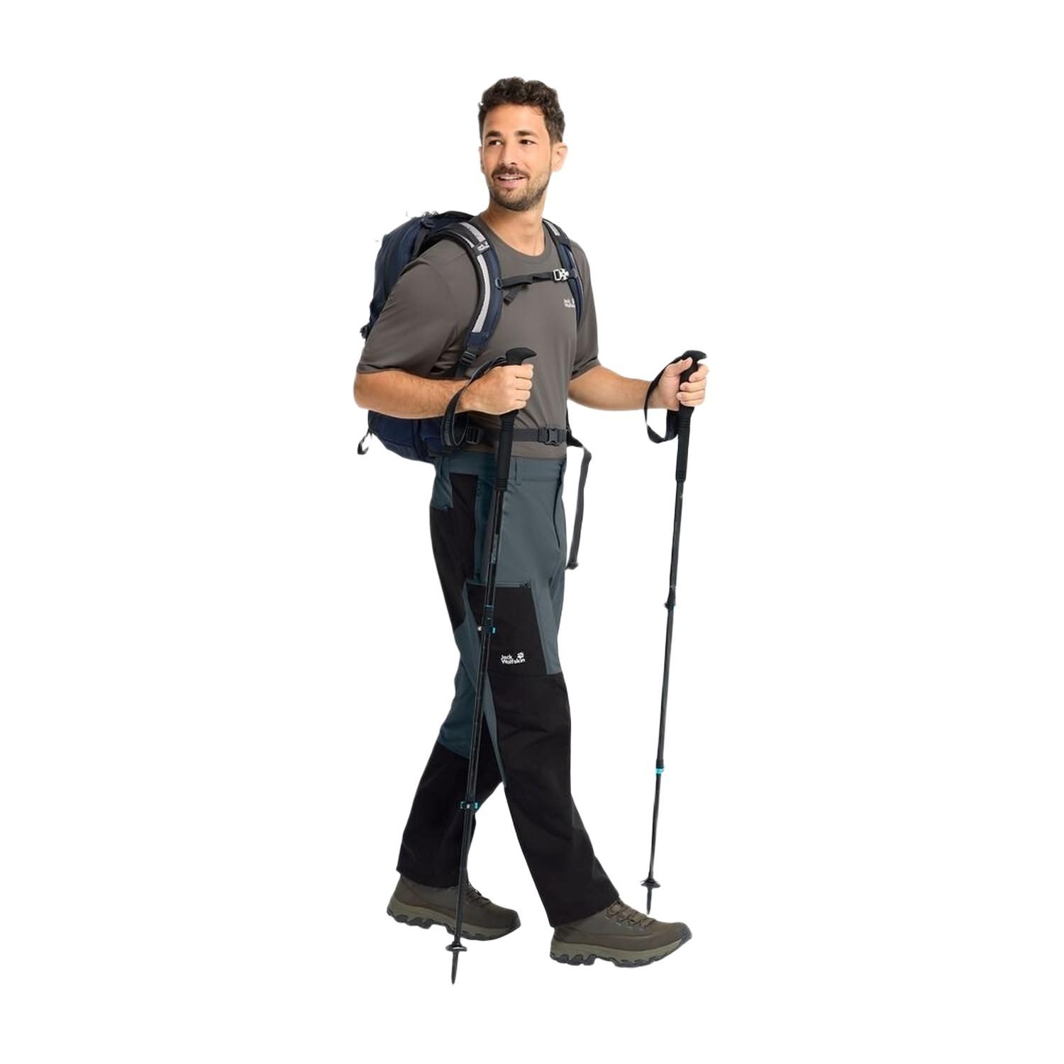 Jack Wolfskin Prelight Suncool Erkek Gri Tişört