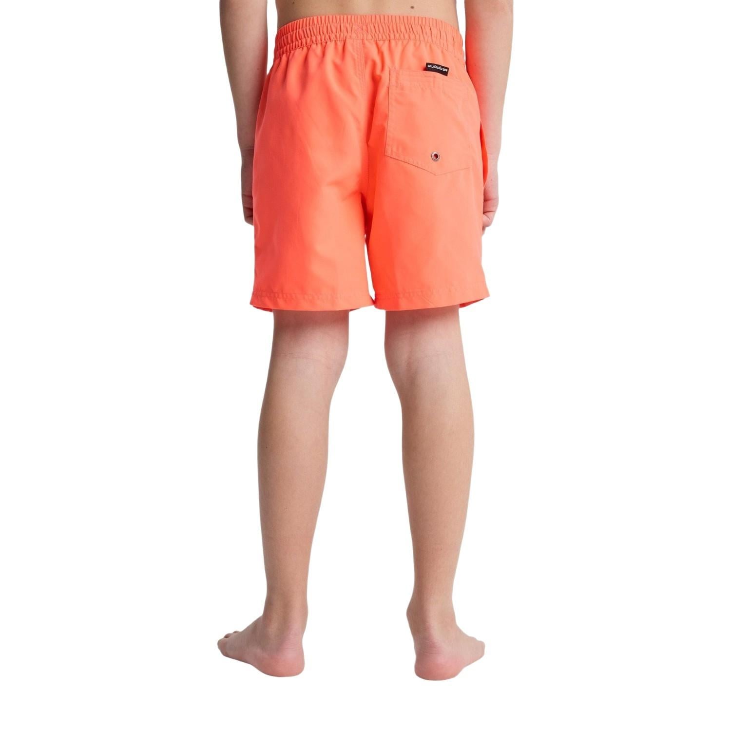 Quiksilver Evd Solid Erkek Çocuk Pembe Volley Short
